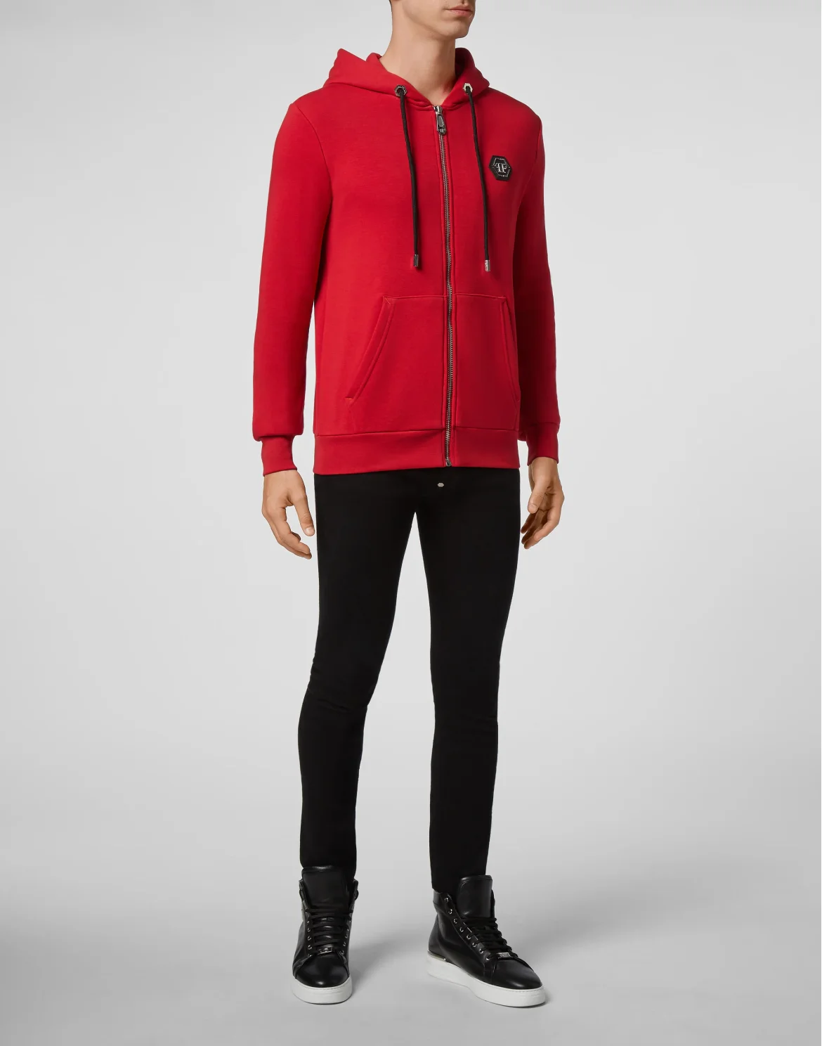 Hoodie Sweatjacket Istitutional, цвет: Красный