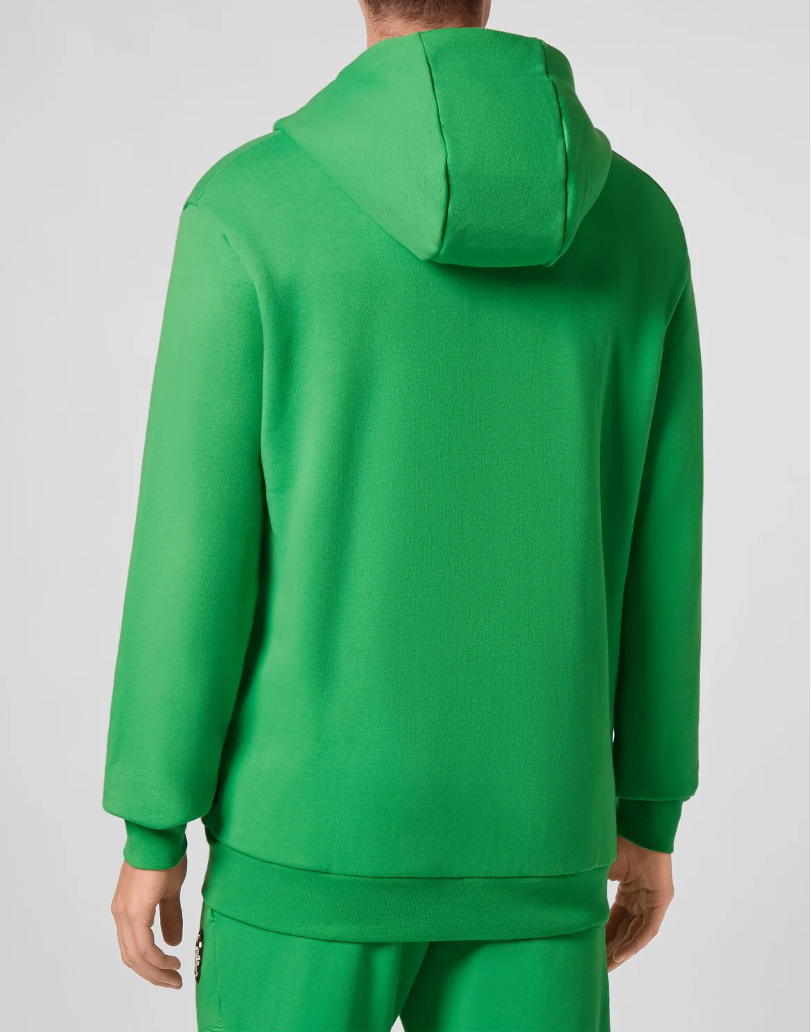 Hoodie sweatshirt Skull, цвет: Зеленый