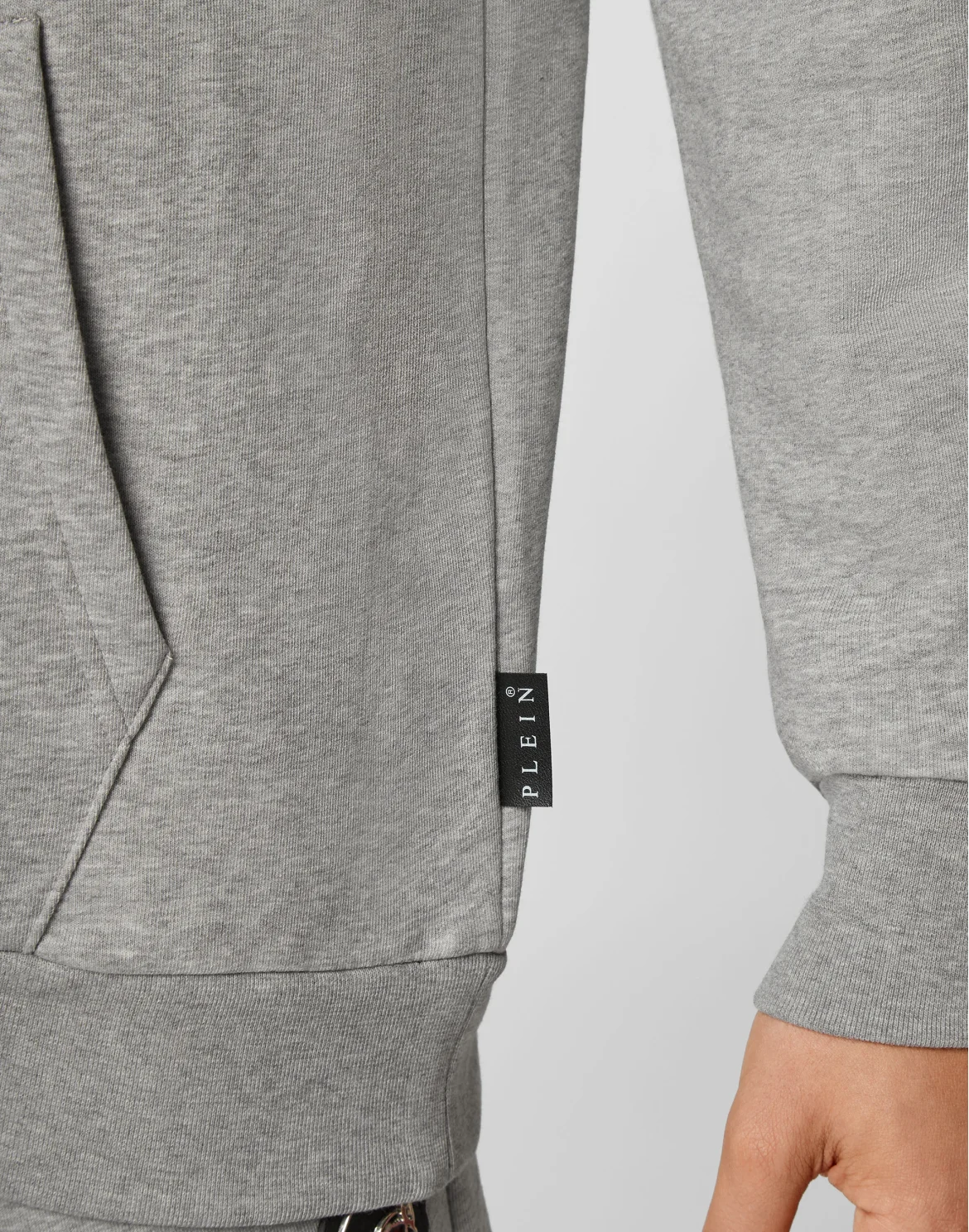 Hoodie sweatshirt Skull, цвет: Серый