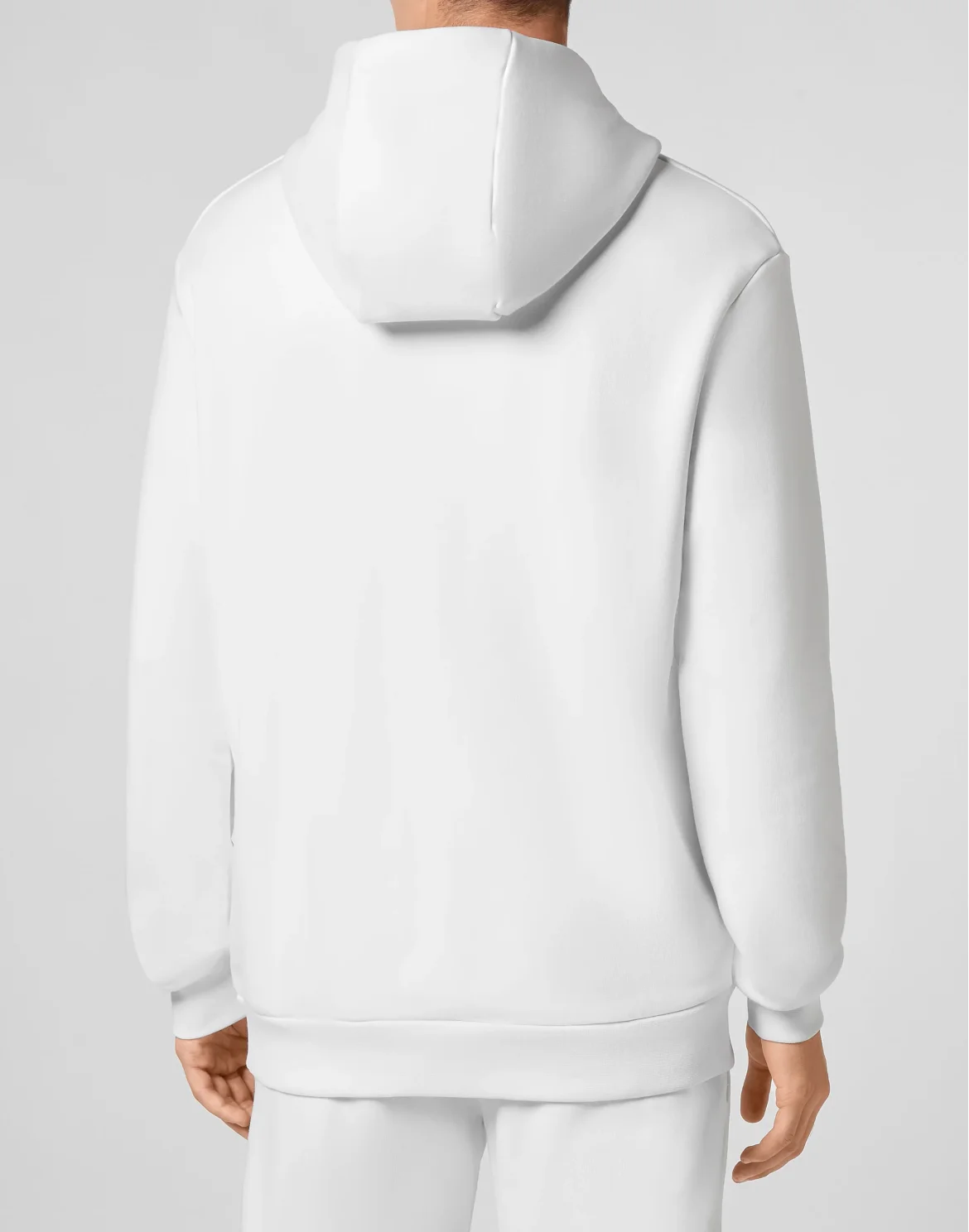 Hoodie Sweatjacket Skull, цвет: Белый