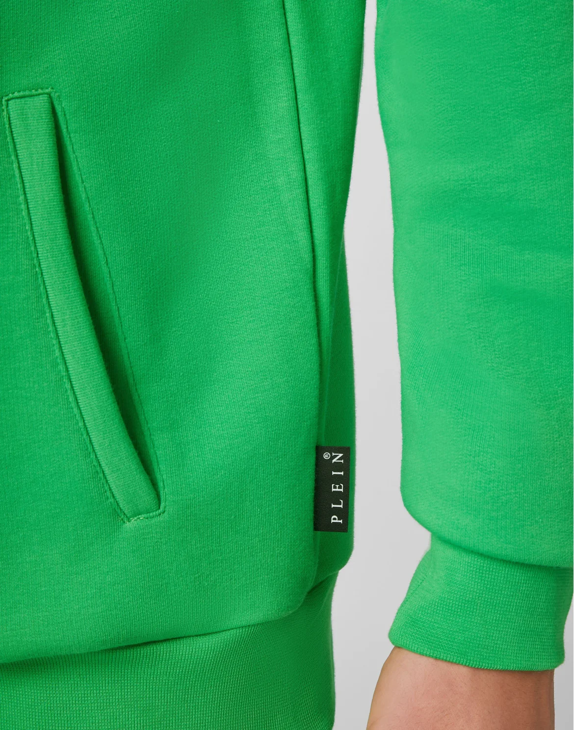 Hoodie Sweatjacket Skull, цвет: Зеленый