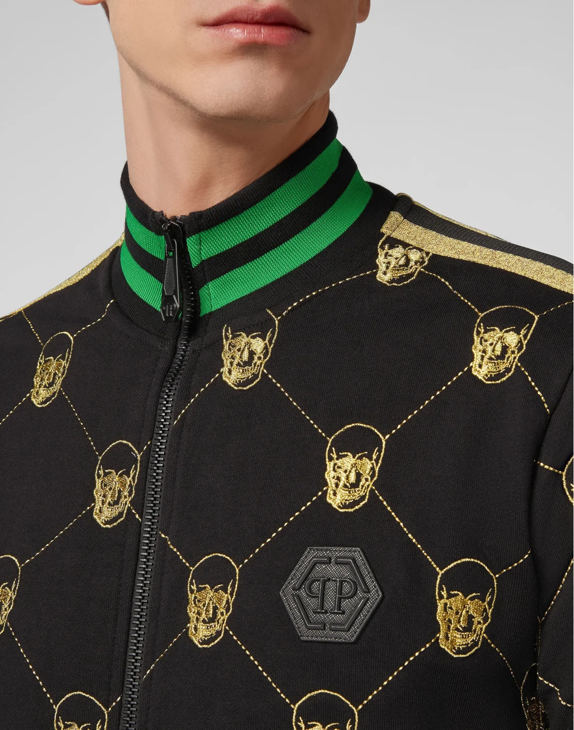 Top/Trousers Skull, цвет: Черный