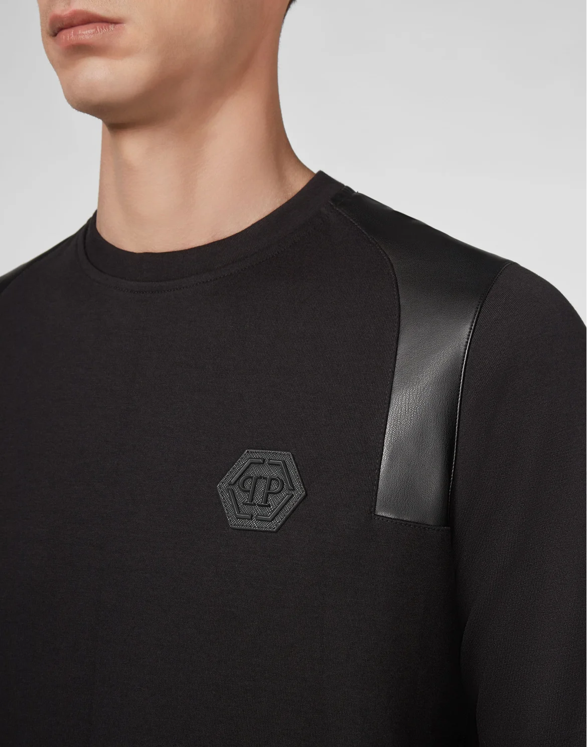 Sweatshirt LS Philipp Plein TM, цвет: Черный