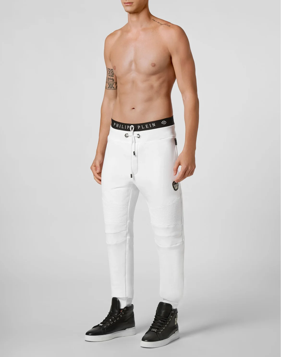 Jogging Trousers Skull, цвет: Белый