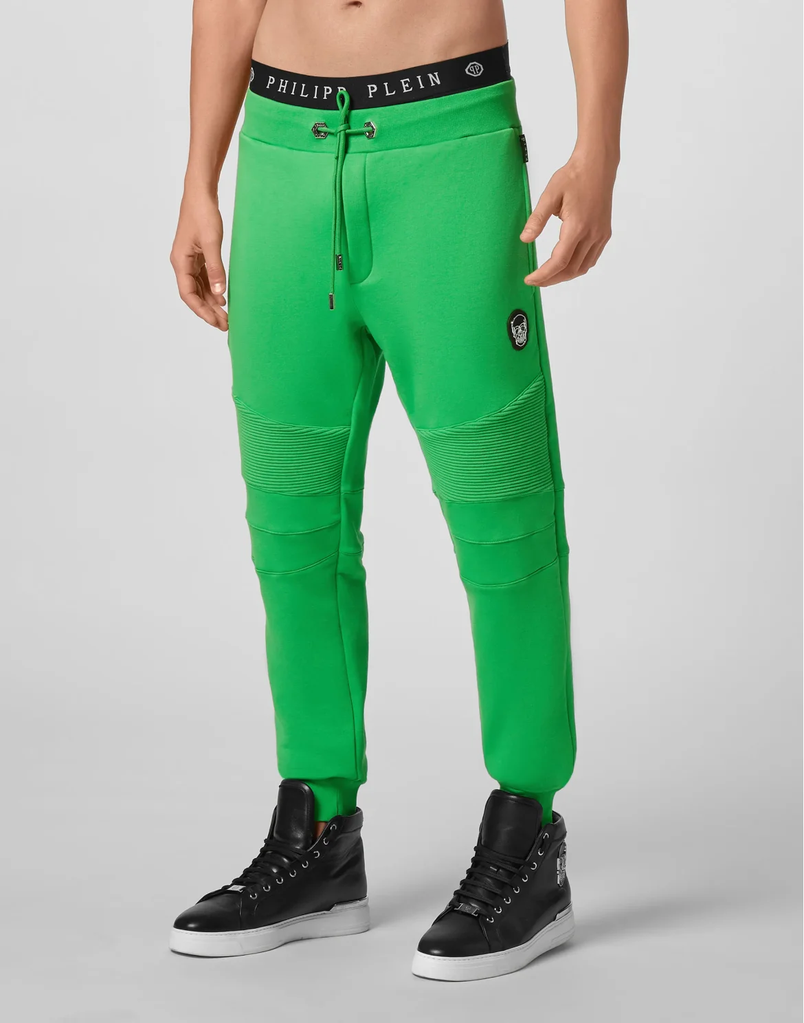 Jogging Trousers Skull, цвет: Зеленый
