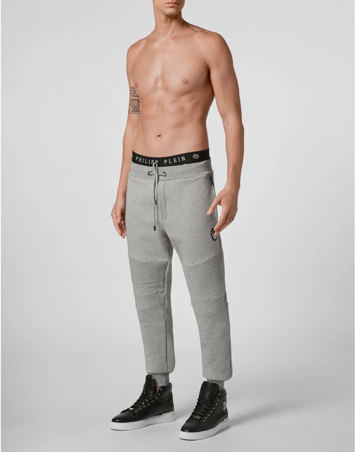 Jogging Trousers Skull, цвет: Серый
