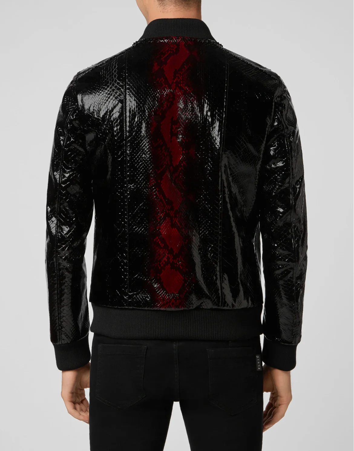 Leather Bomber Luxury, цвет: Черный