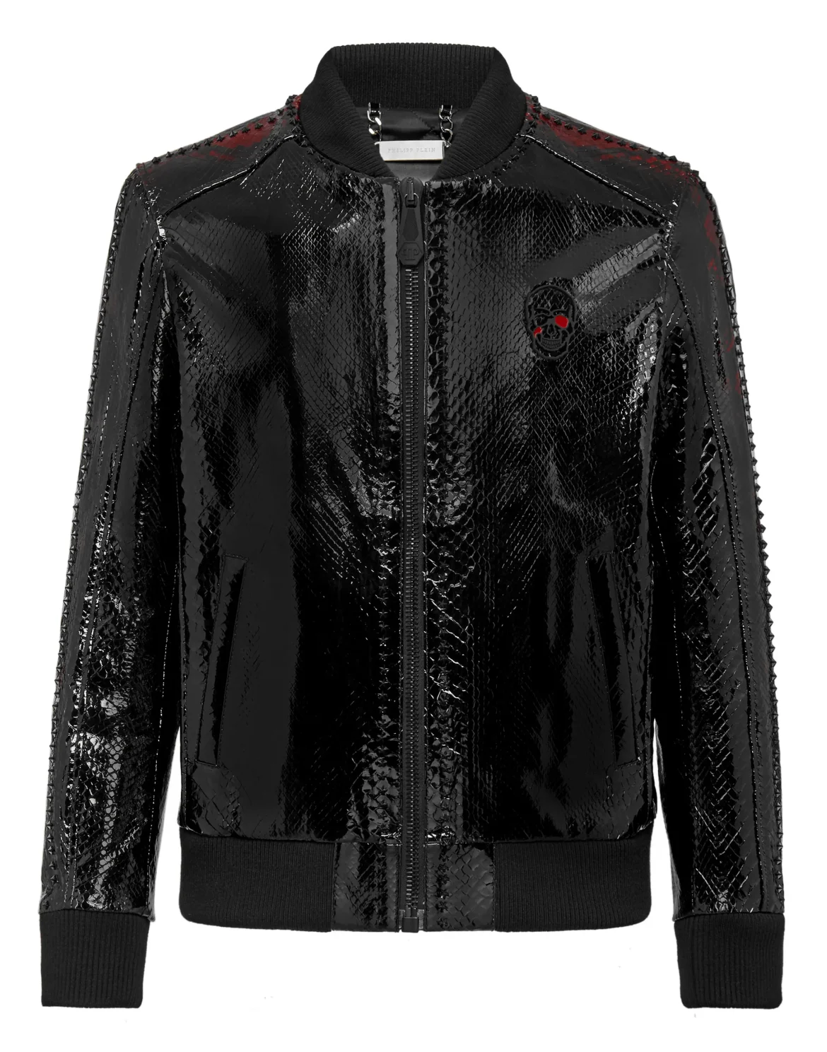 Leather Bomber Luxury, цвет: Черный