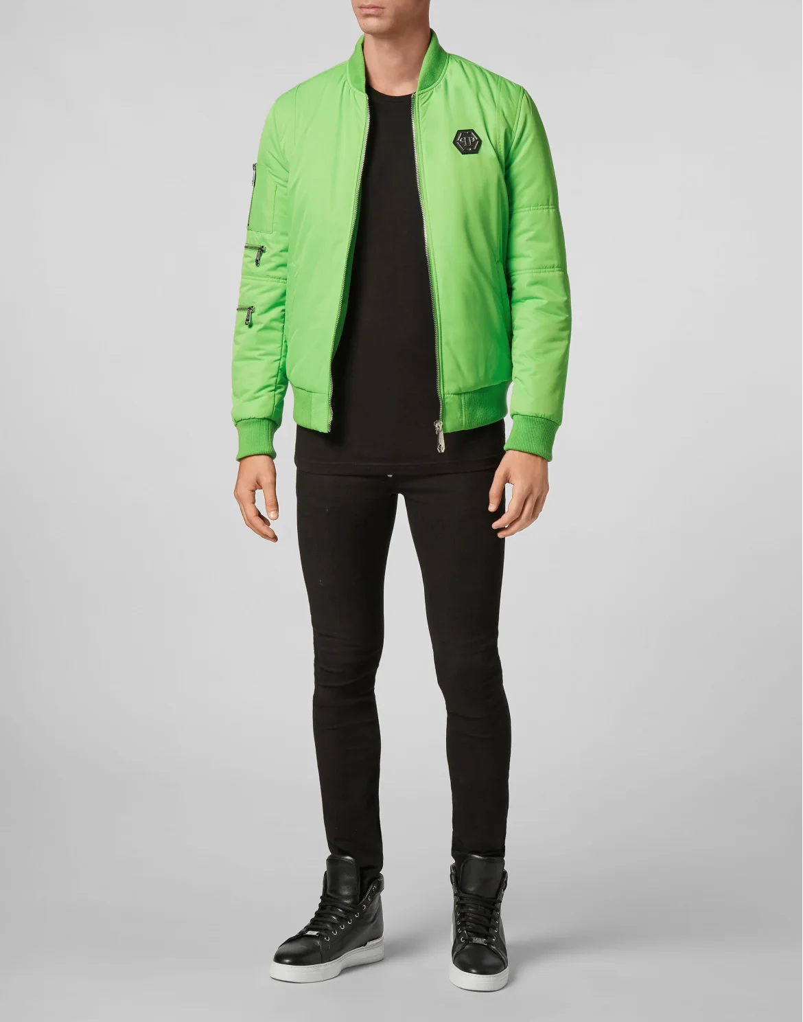 Bomber Philipp Plein TM, цвет: Зеленый