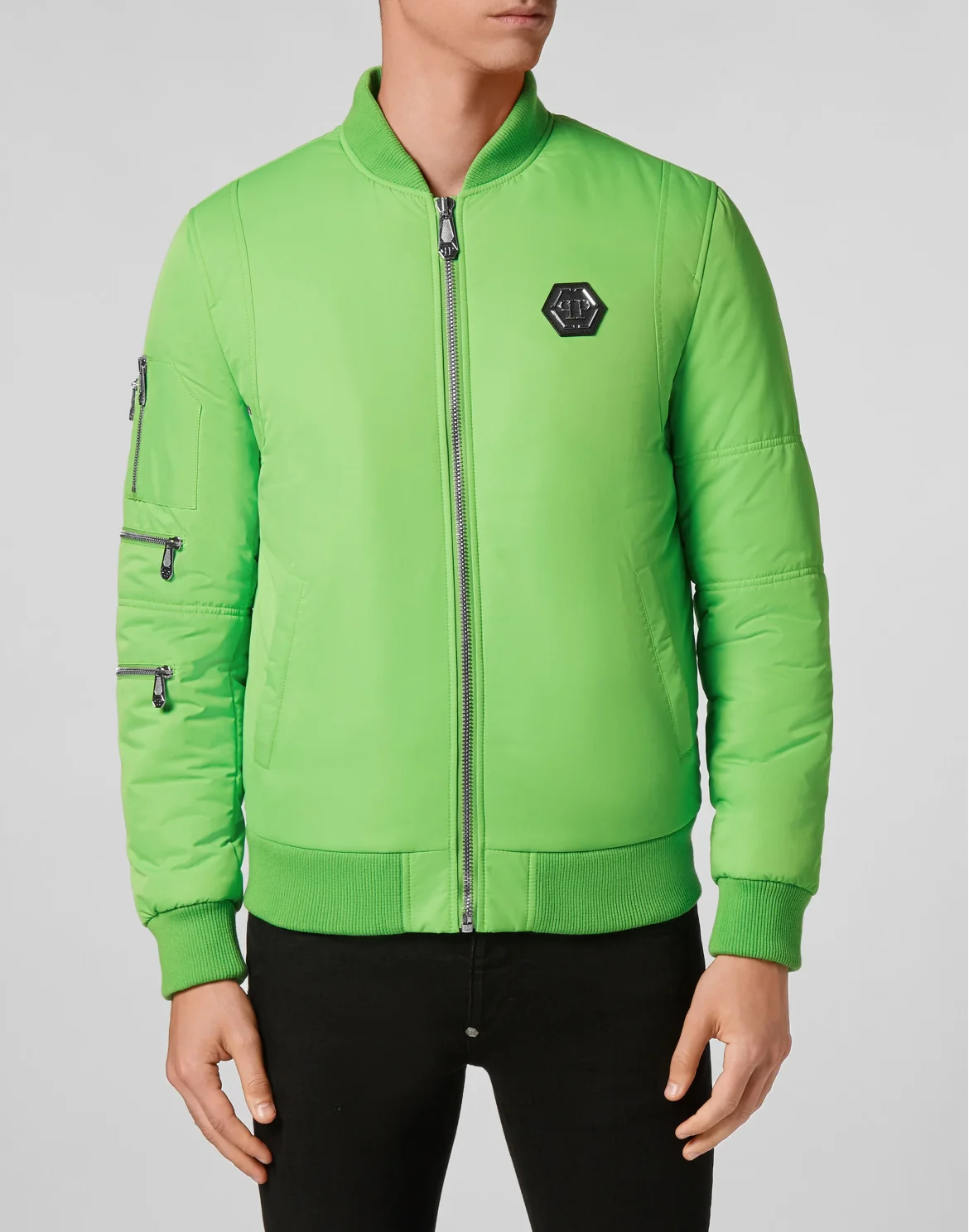 Bomber Philipp Plein TM, цвет: Зеленый