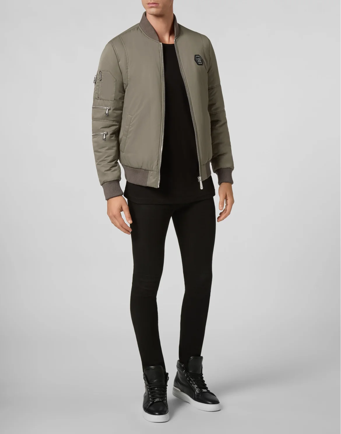 Bomber Philipp Plein TM, цвет: Камуфляж