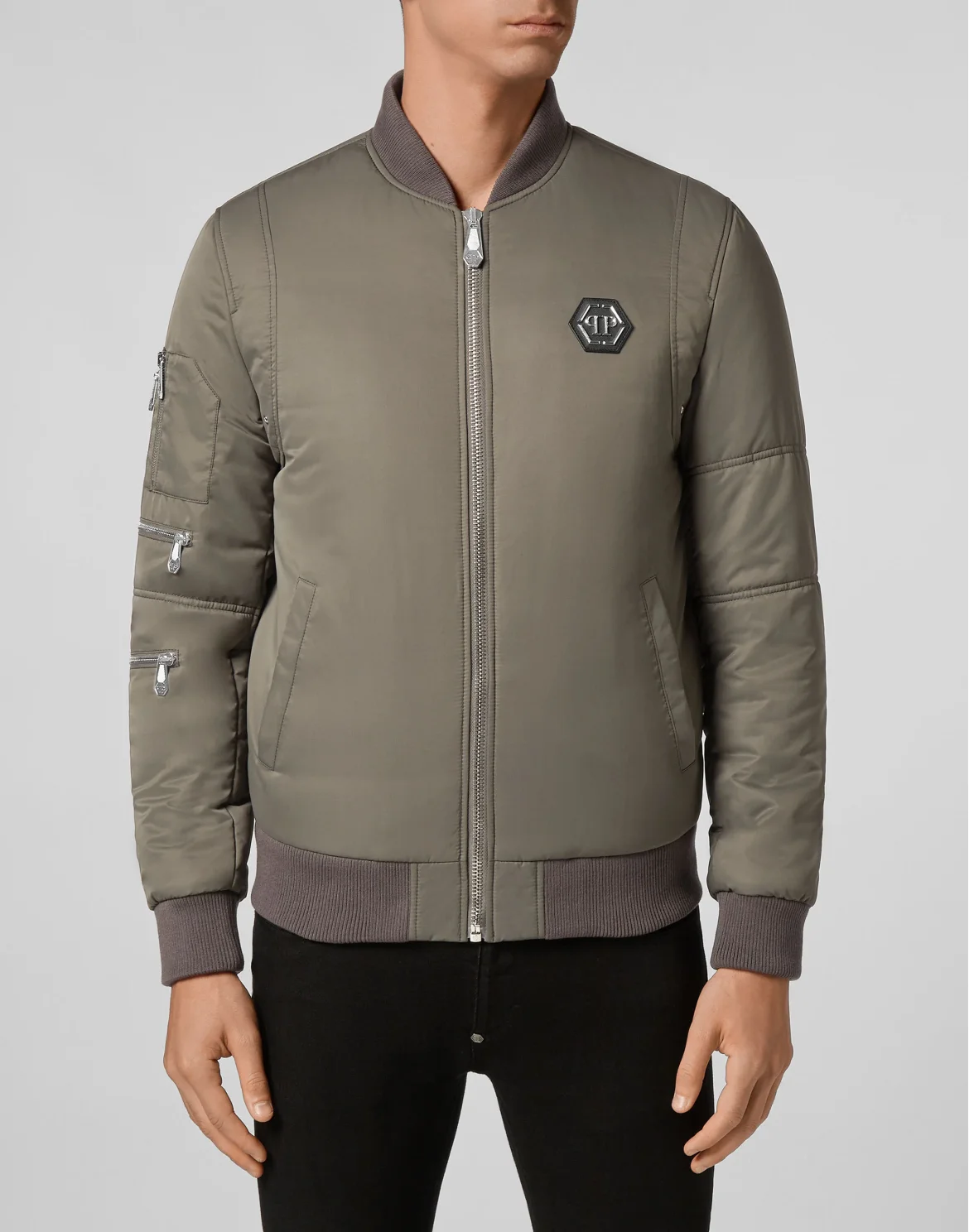 Bomber Philipp Plein TM, цвет: Камуфляж