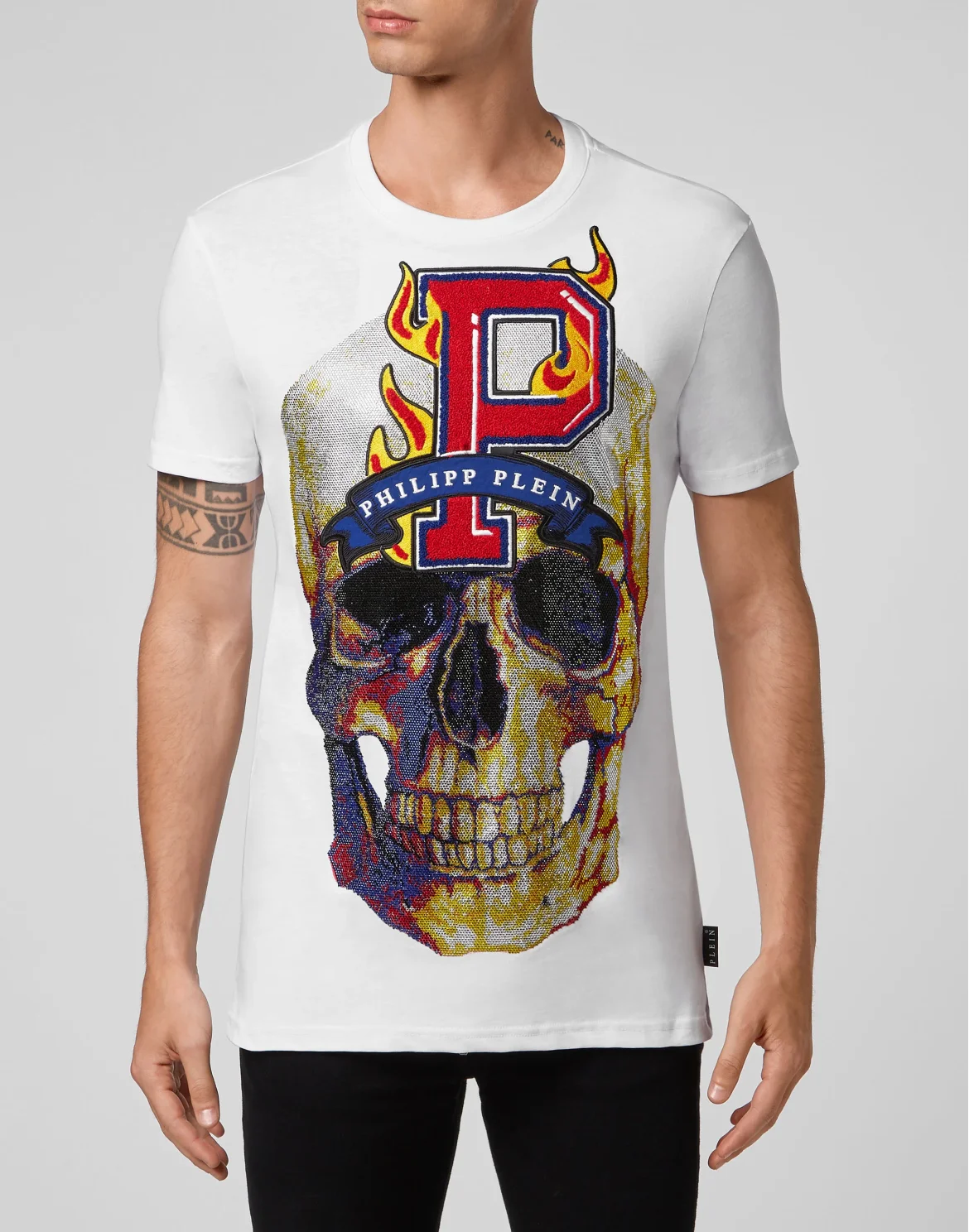 T-shirt Round Neck SS Flame, цвет: Белый