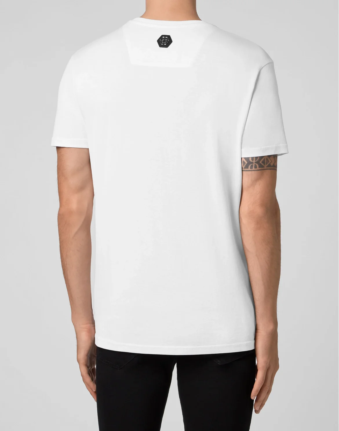 T-shirt Round Neck SS Skeleton, цвет: Белый