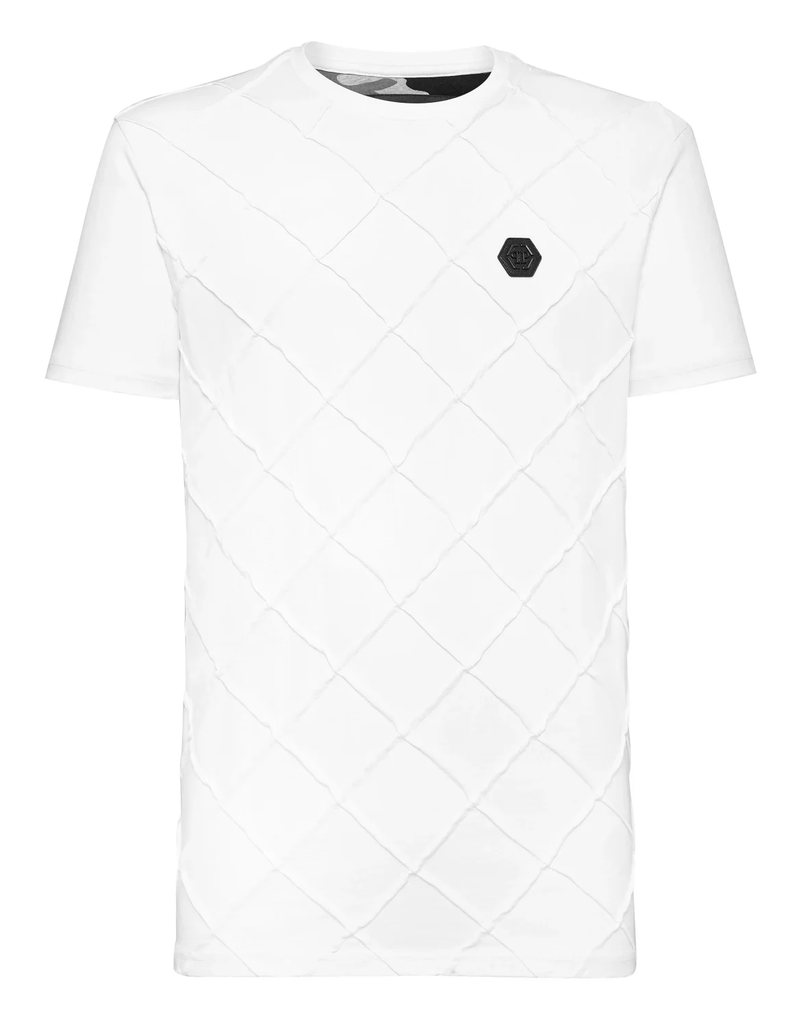 T-shirt Round Neck SS Camouflage, цвет: Белый