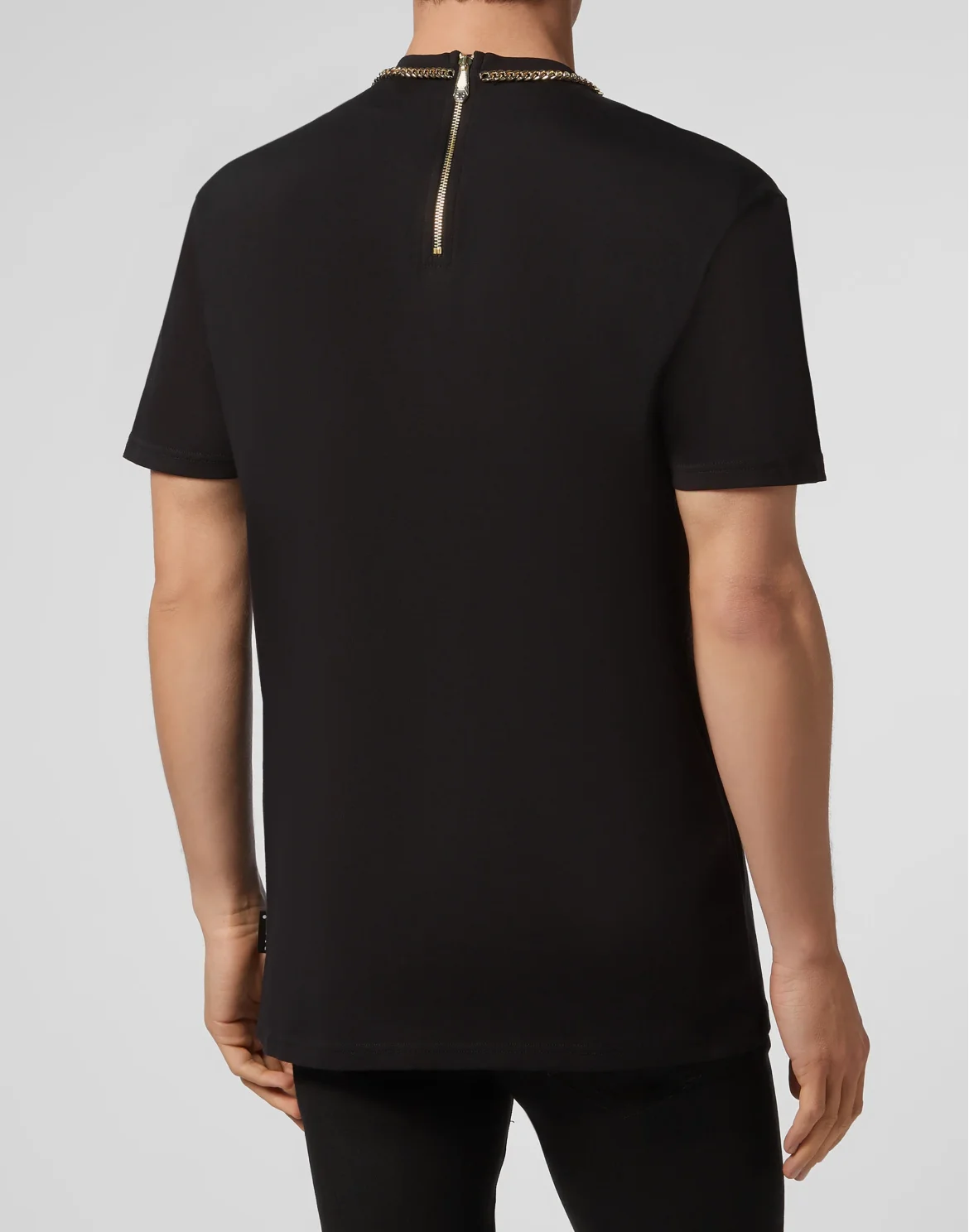 T-shirt Round Neck SS Gold, цвет: Черный