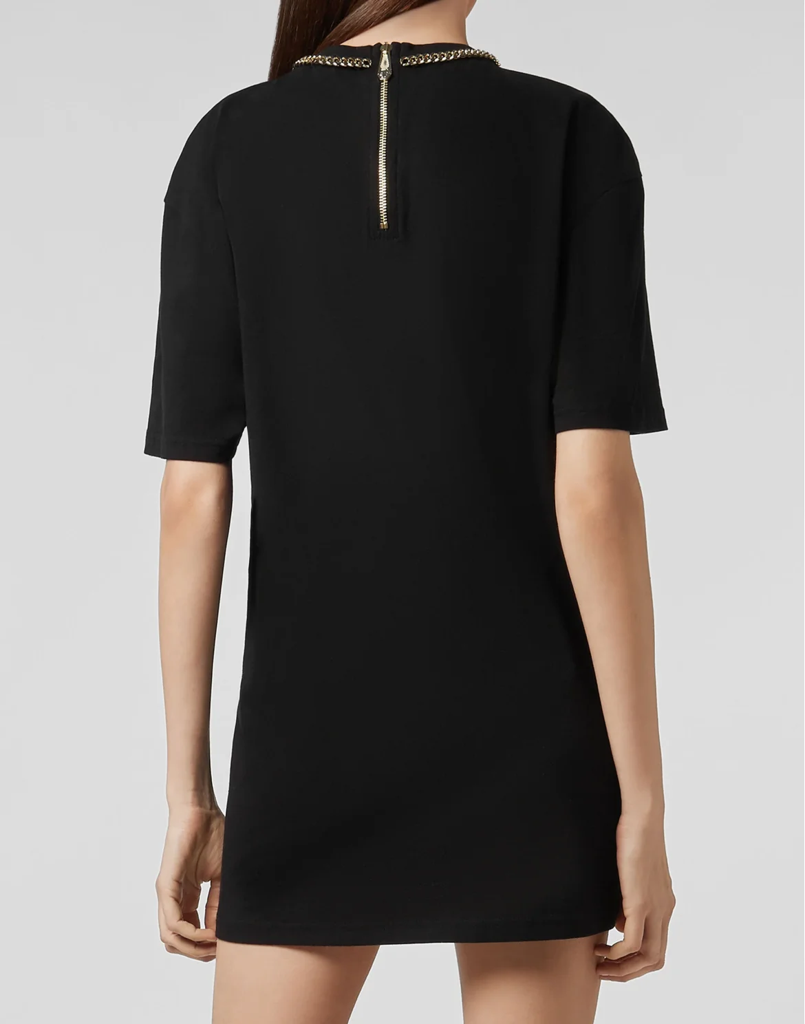 T-shirt Round Neck SS Gold, цвет: Черный