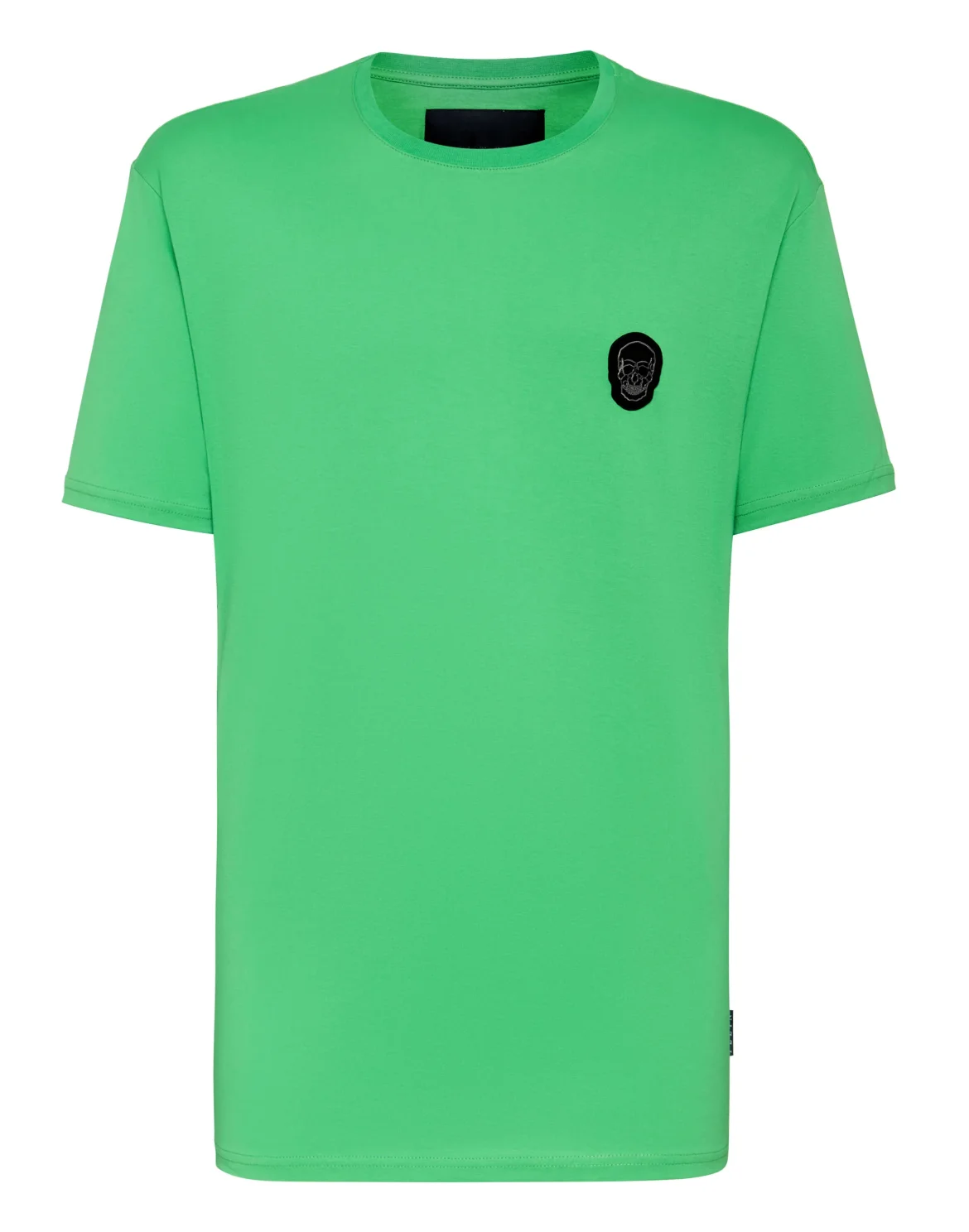 T-shirt Round Neck SS Skull, цвет: Зеленый