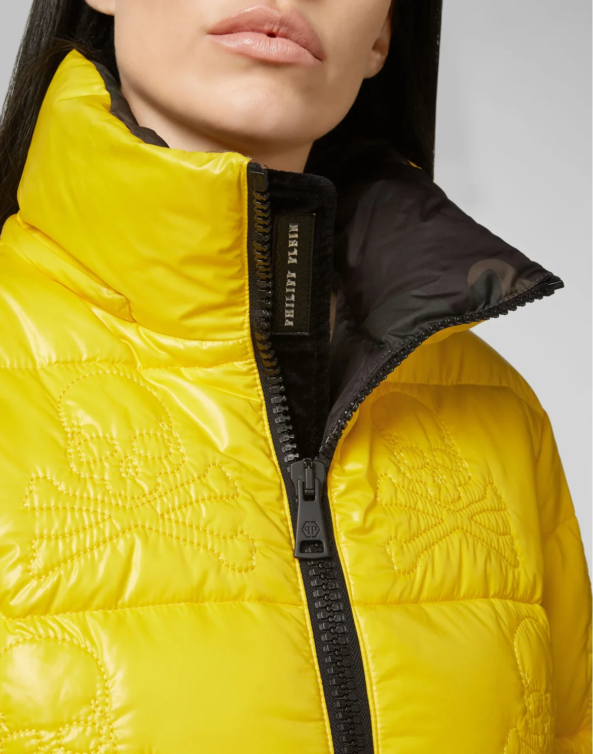 Nylon Jacket Skull, цвет: Желтый