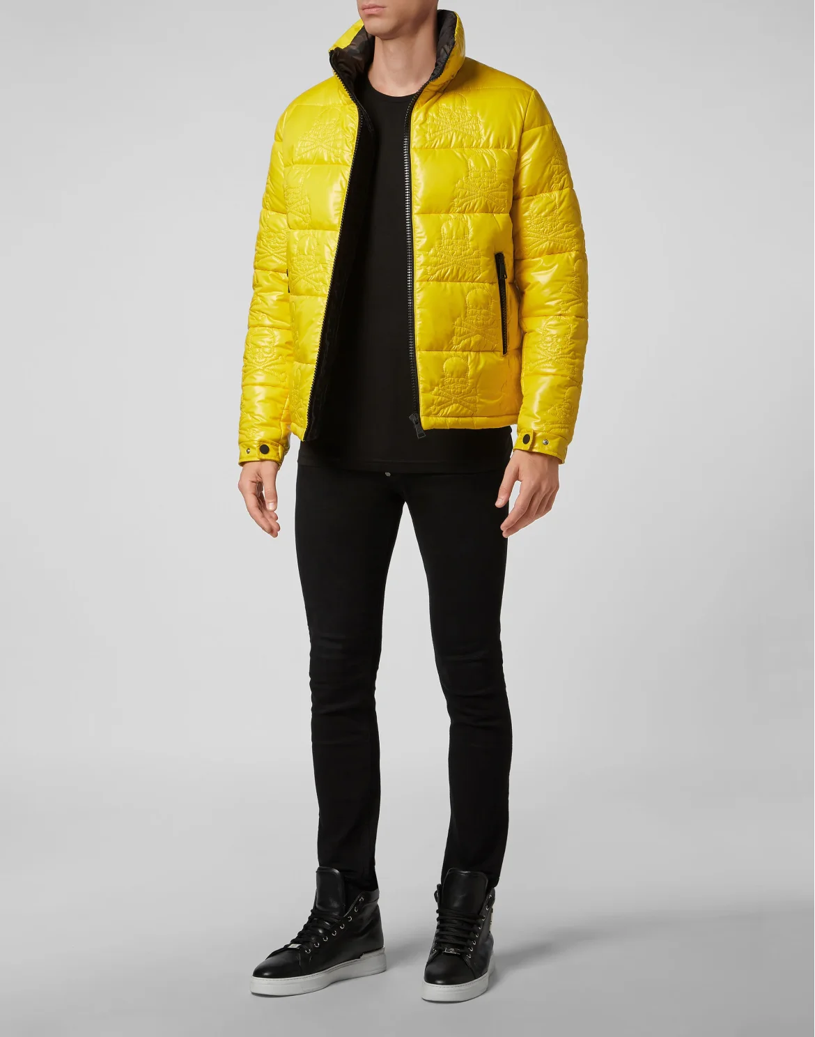 Nylon Jacket Skull, цвет: Желтый