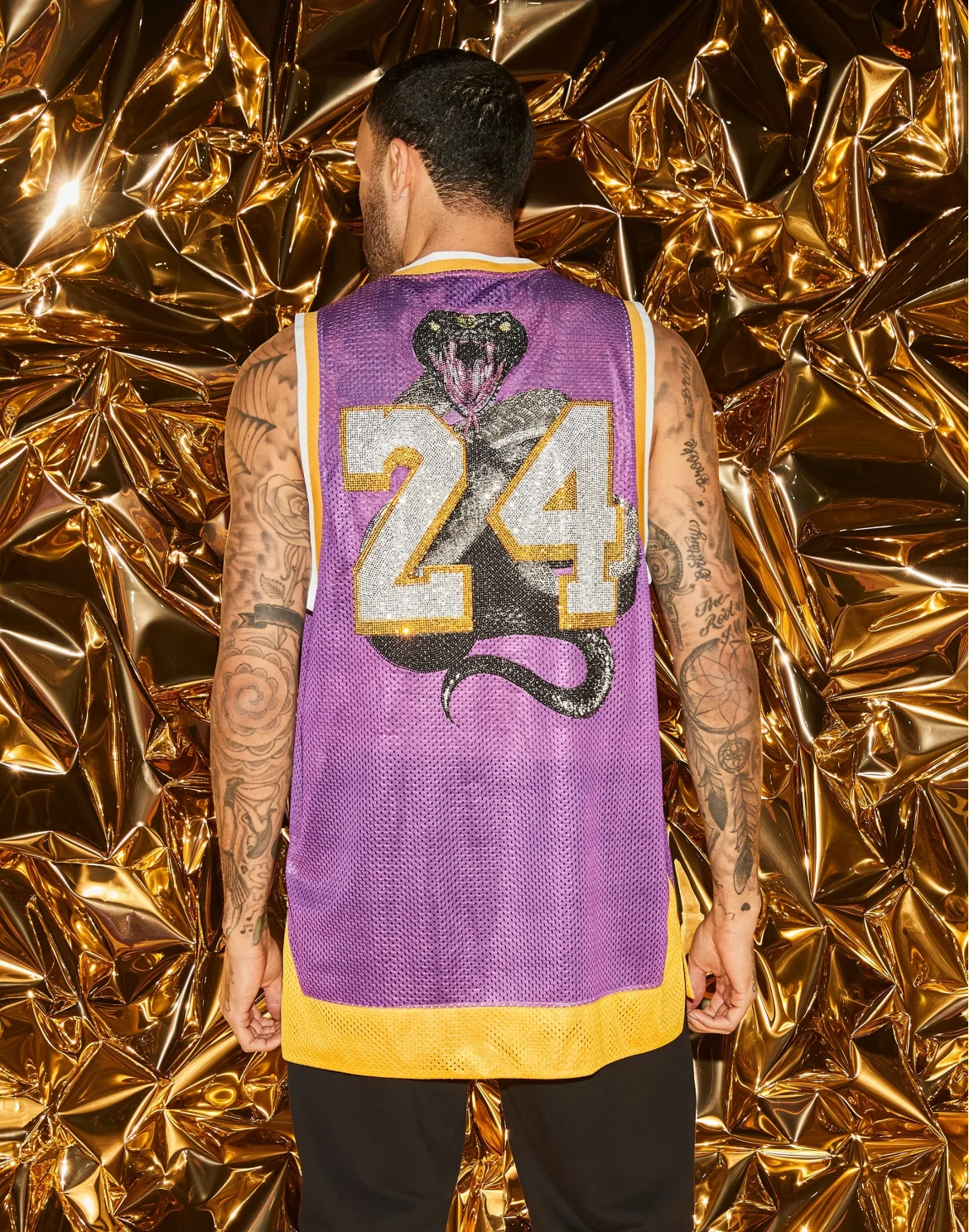 24K Gold Edition Tank Top, цвет: Фиолетовый