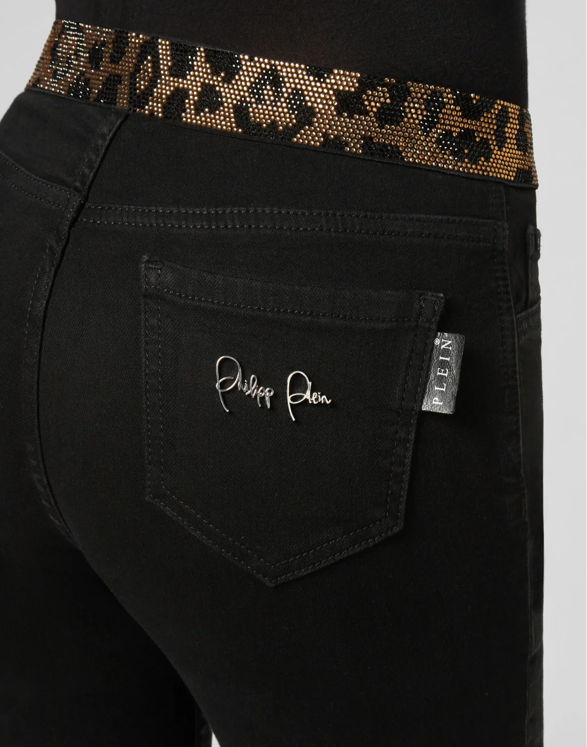 High Waist Leopard, цвет: Черный