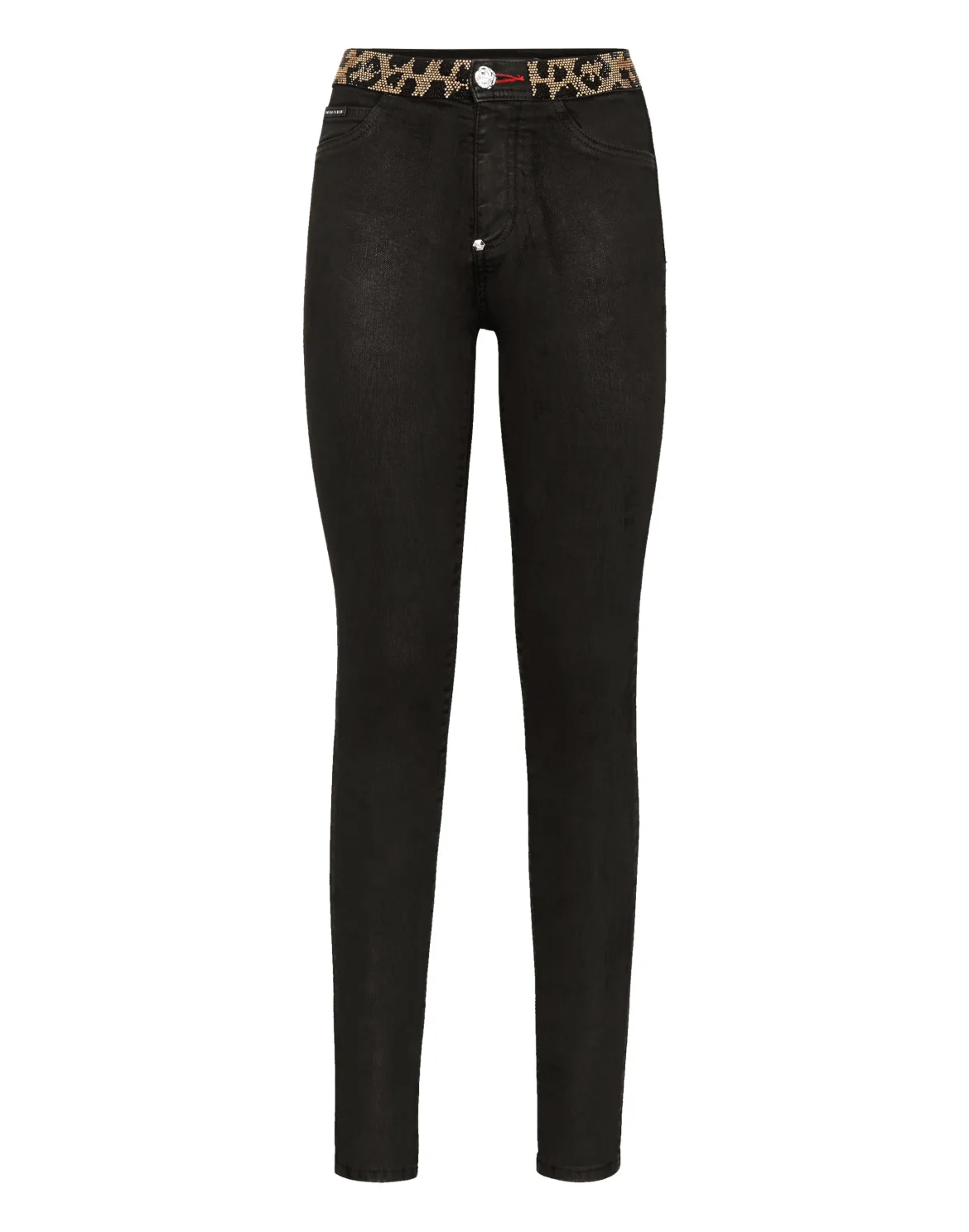 High Waist Leopard, цвет: Черный