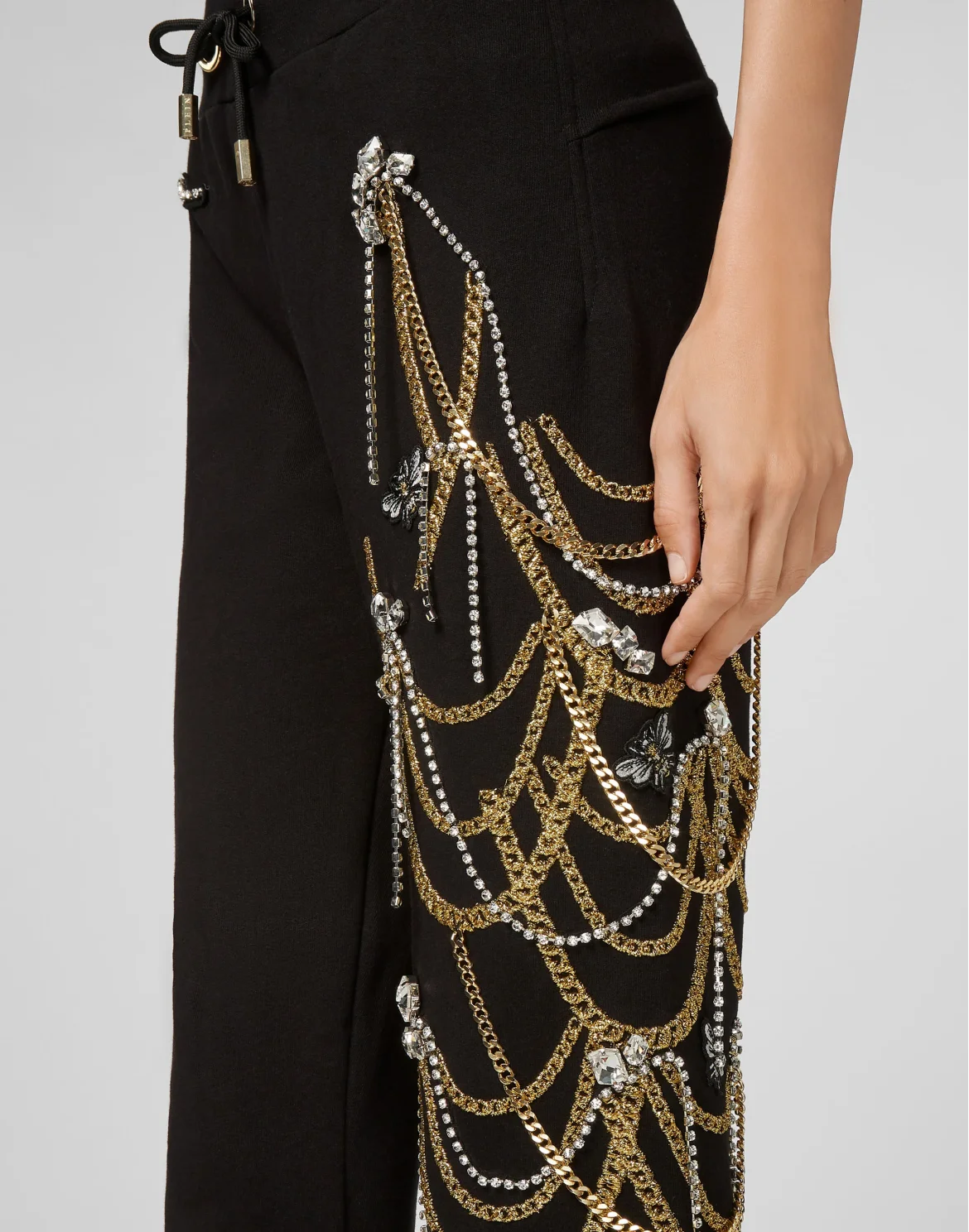 Jogging Trousers Chains, цвет: Черный