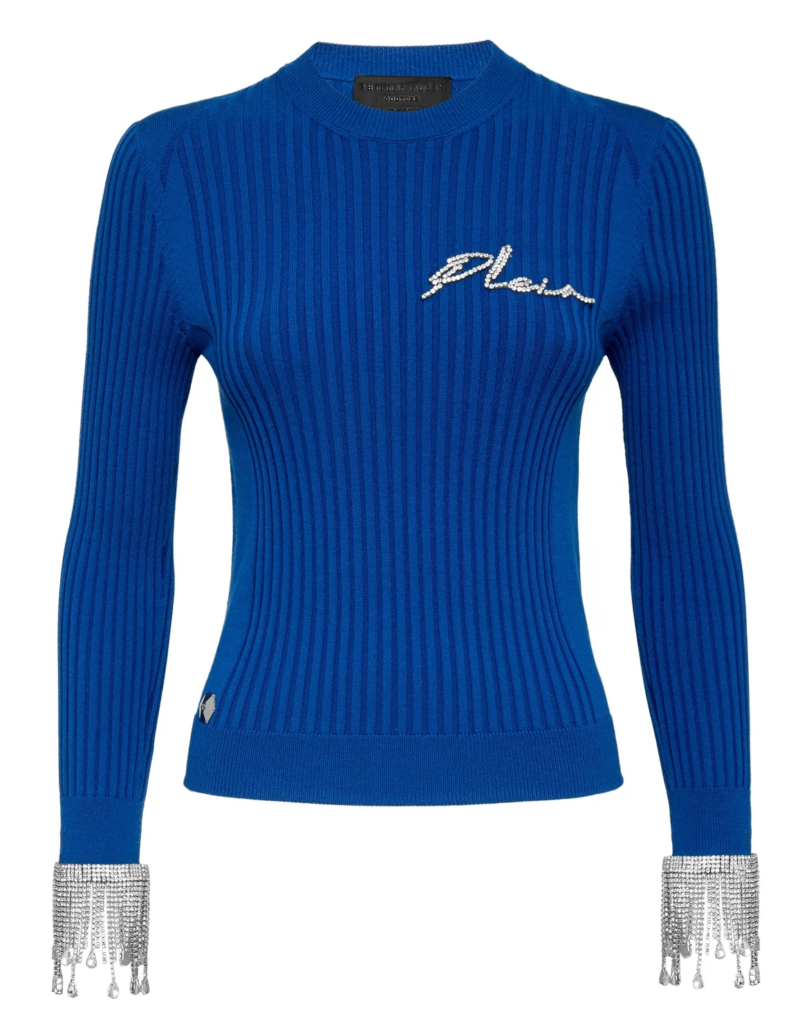 Turtle Neck LS Fringe, цвет: Синий