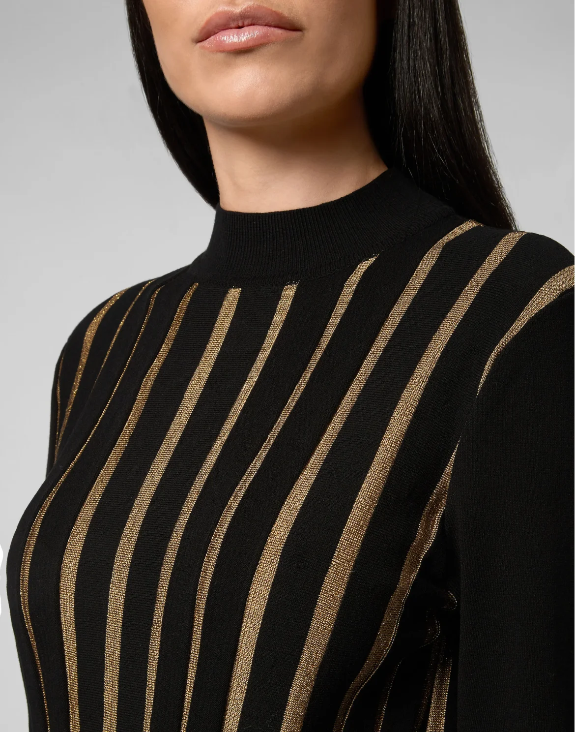Turtle Neck LS Gold, цвет: Черный