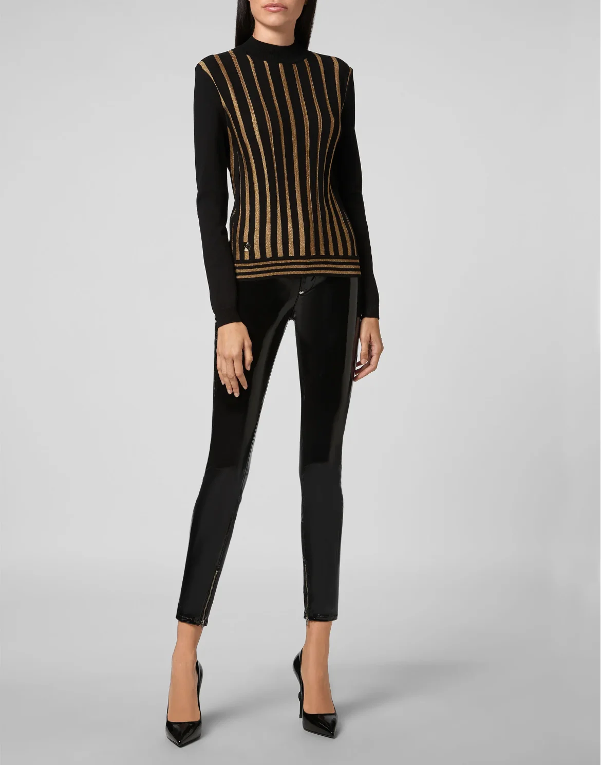 Turtle Neck LS Gold, цвет: Черный