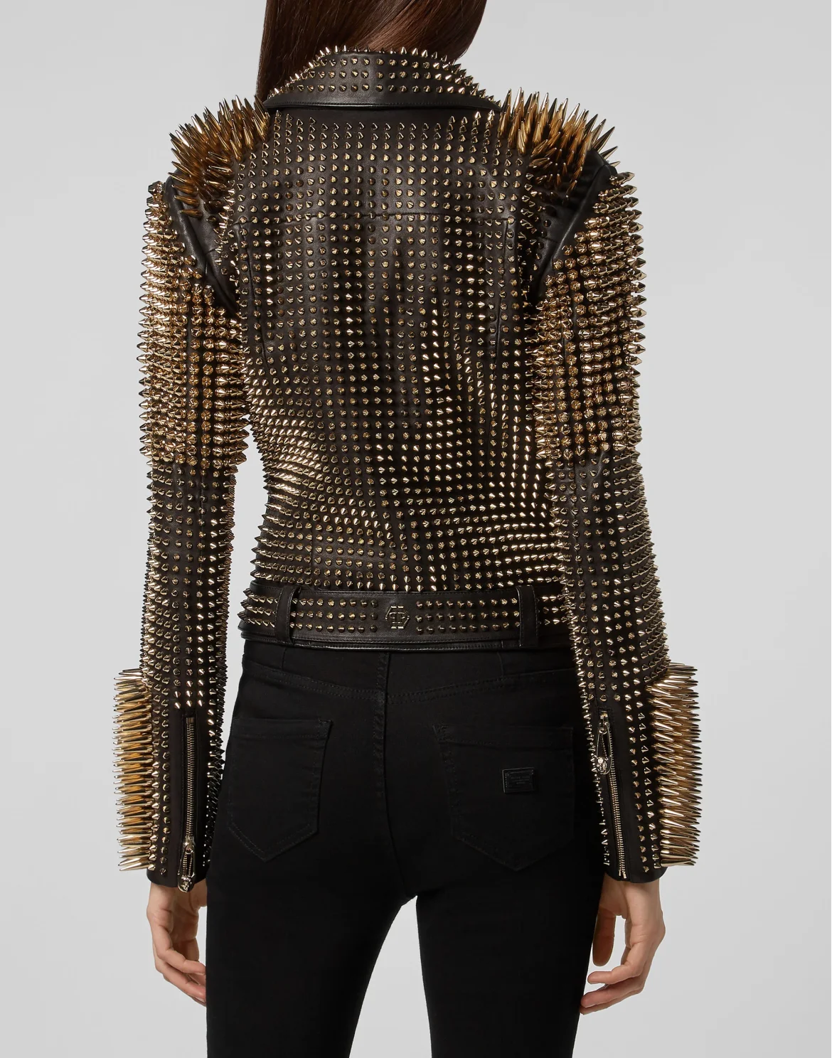Leather Biker Studs, цвет: Черный