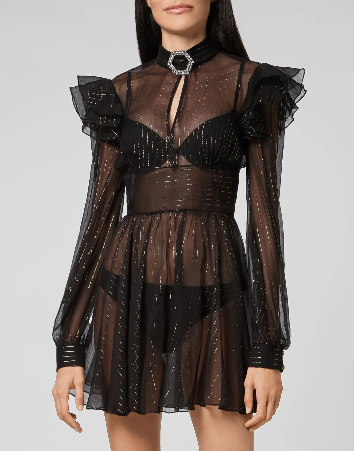 Short Dress Elegant, цвет: Черный