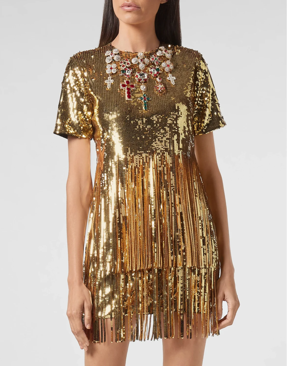 Short Dress Gold, цвет: Золотой