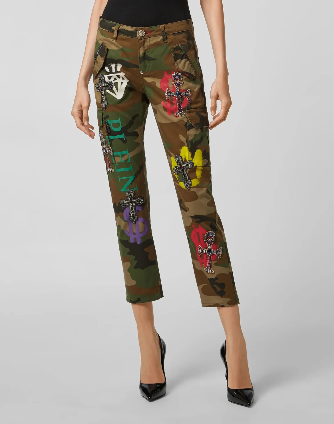 Long Trousers Graffiti, цвет: Камуфляж