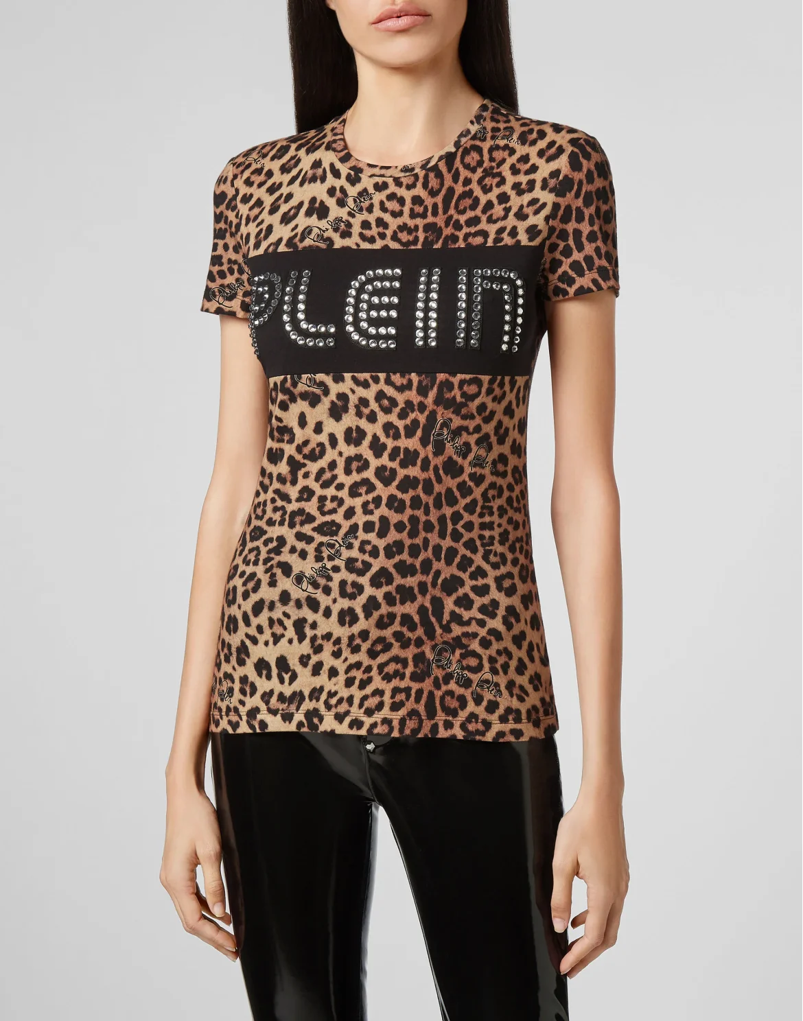 T-shirt Round Neck SS  Leopard, цвет: Леопард