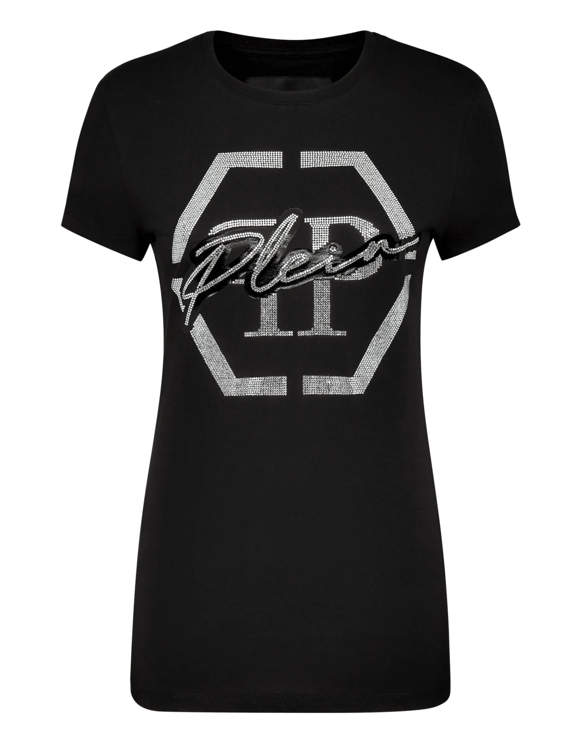 T-shirt Round Neck SS Hexagon, цвет: Черный