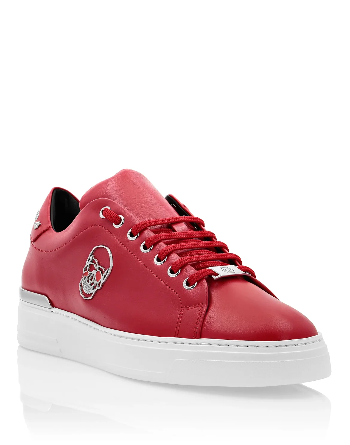 Lo-Top Sneakers The $kull TM, цвет: Красный