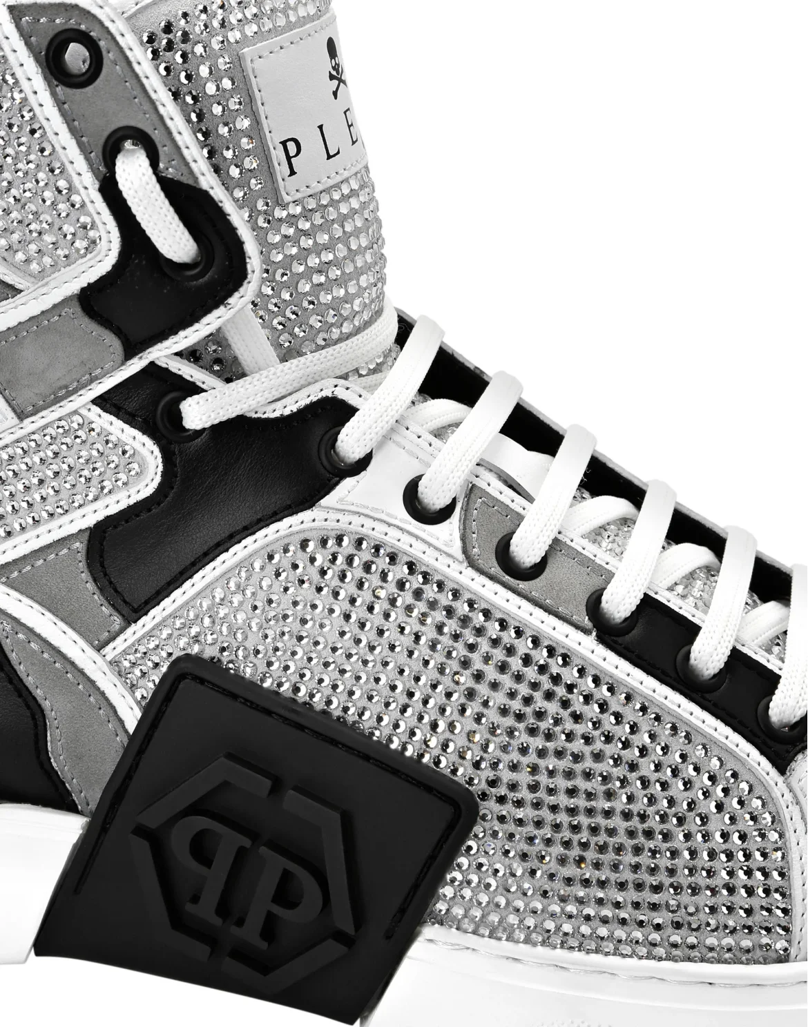 Hi-Top Sneakers Camouflage, цвет: Белый