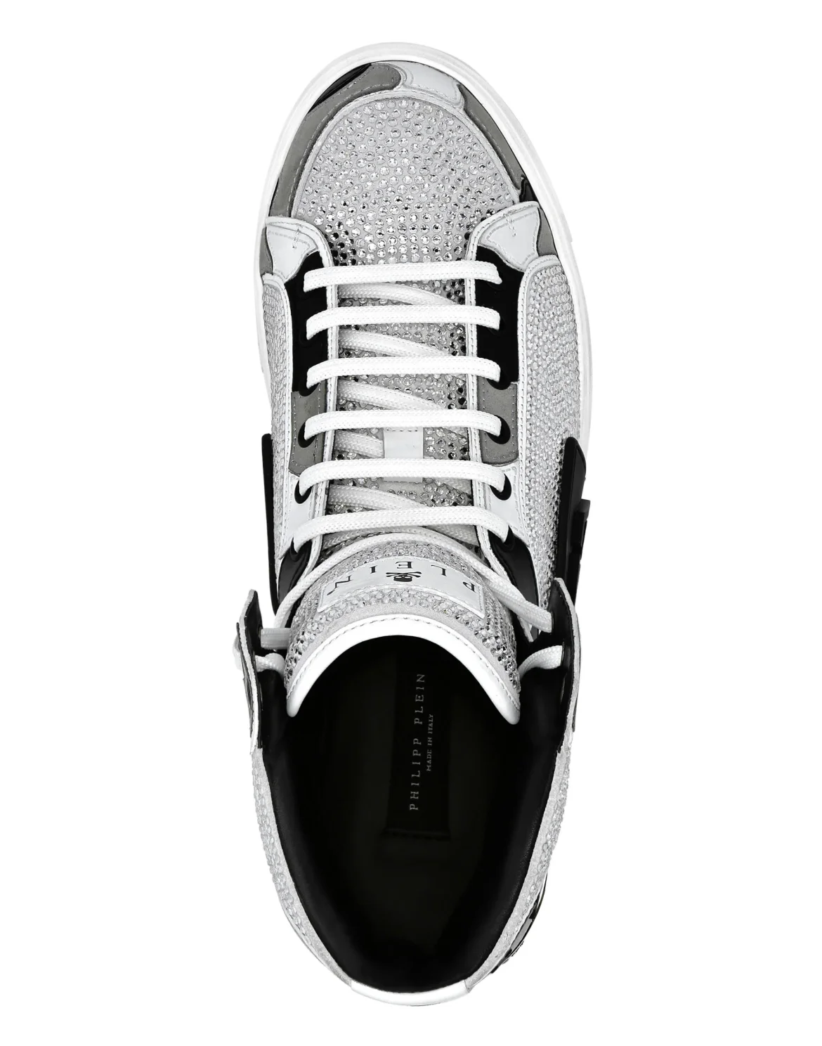 Hi-Top Sneakers Camouflage, цвет: Белый