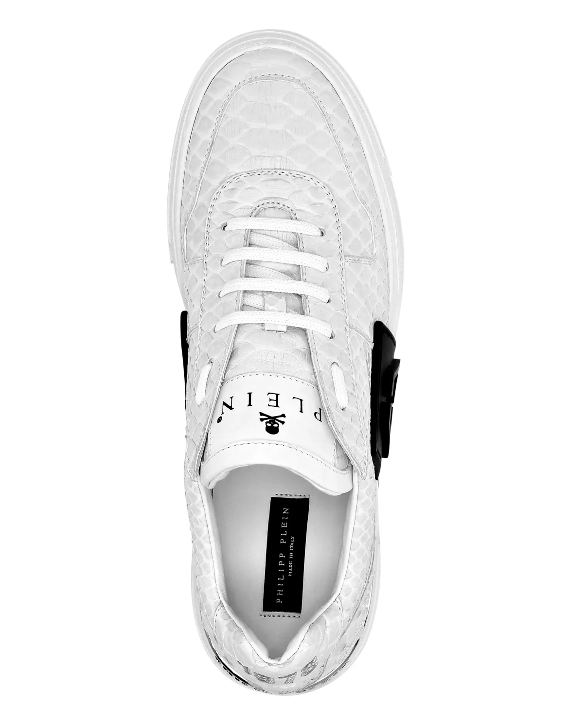 LO-TOP SNEAKERS PHANTOM KICK$ PYTHON HEXAGON, цвет: Белый