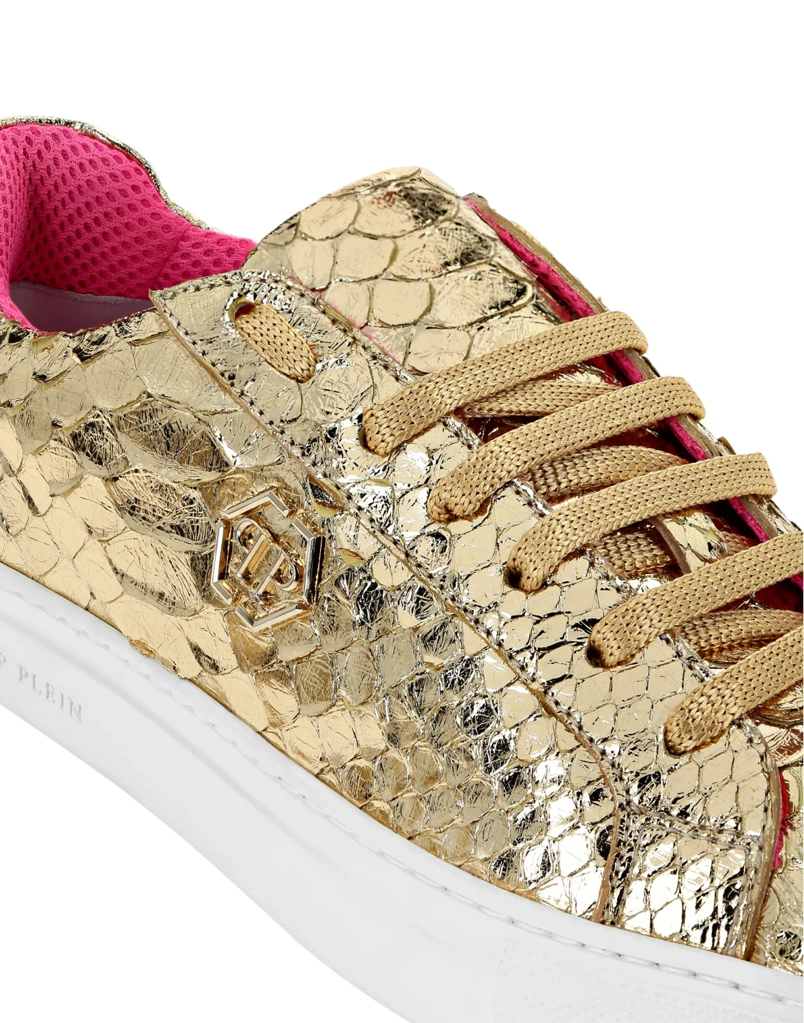 Python Lo-Top Sneakers Gold, цвет: Золотой