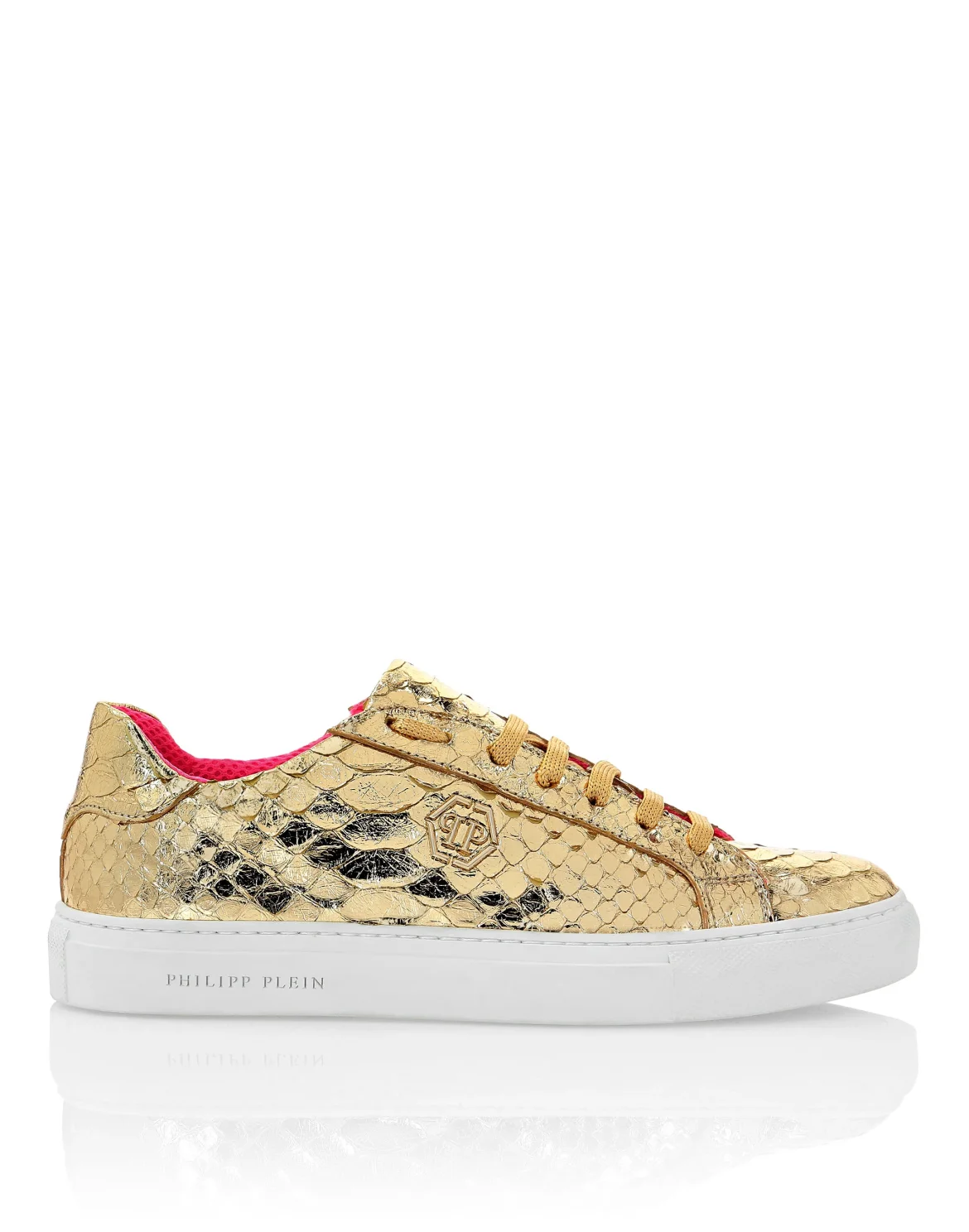 Python Lo-Top Sneakers Gold, цвет: Золотой