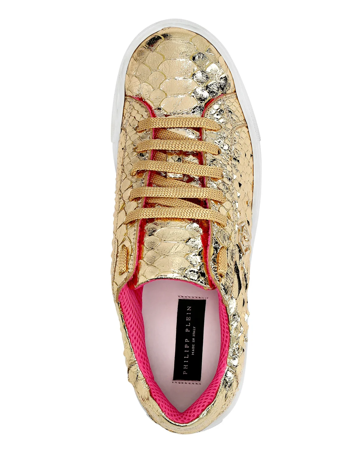 Python Lo-Top Sneakers Gold, цвет: Золотой