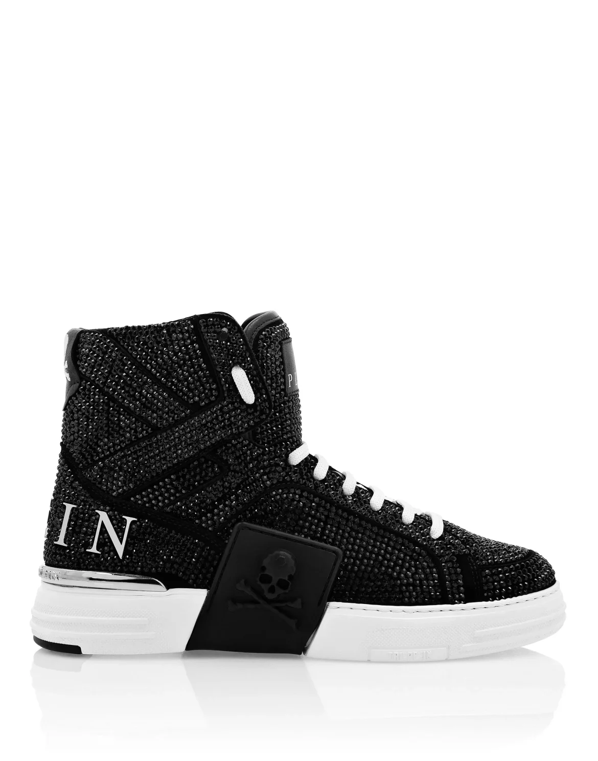 Hi-Top Sneakers Iconic Plein, цвет: Черный