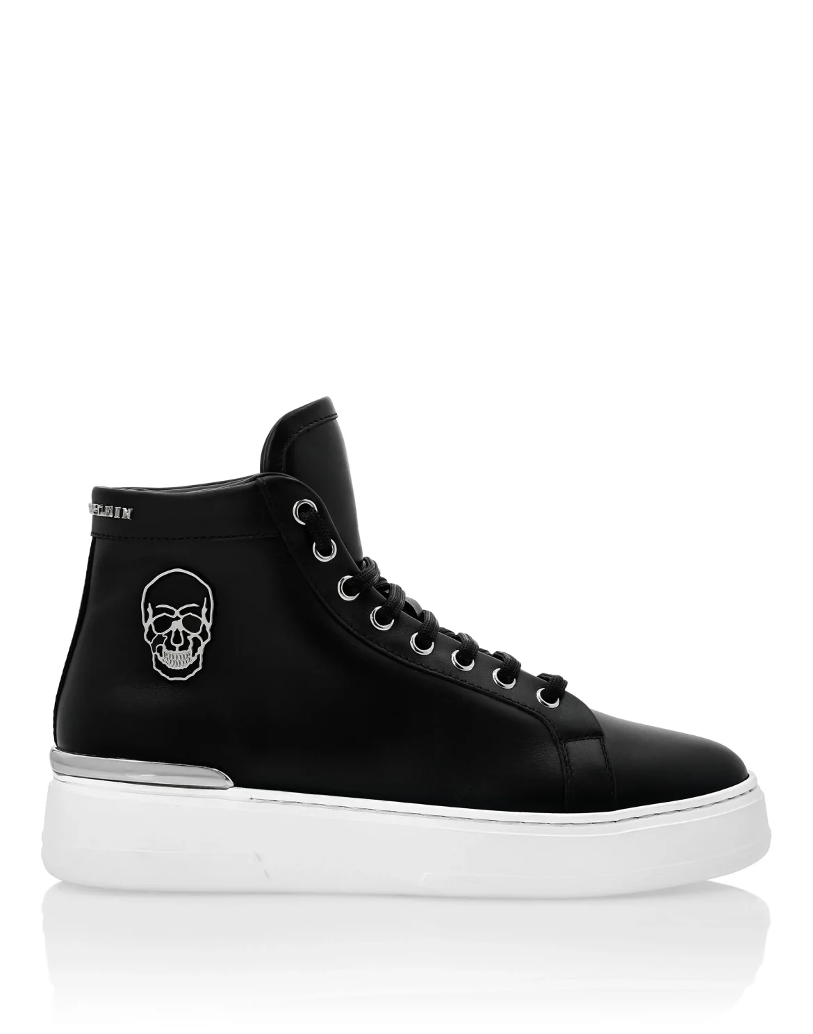 Hi-Top Sneakers The $kull TM, цвет: Черный