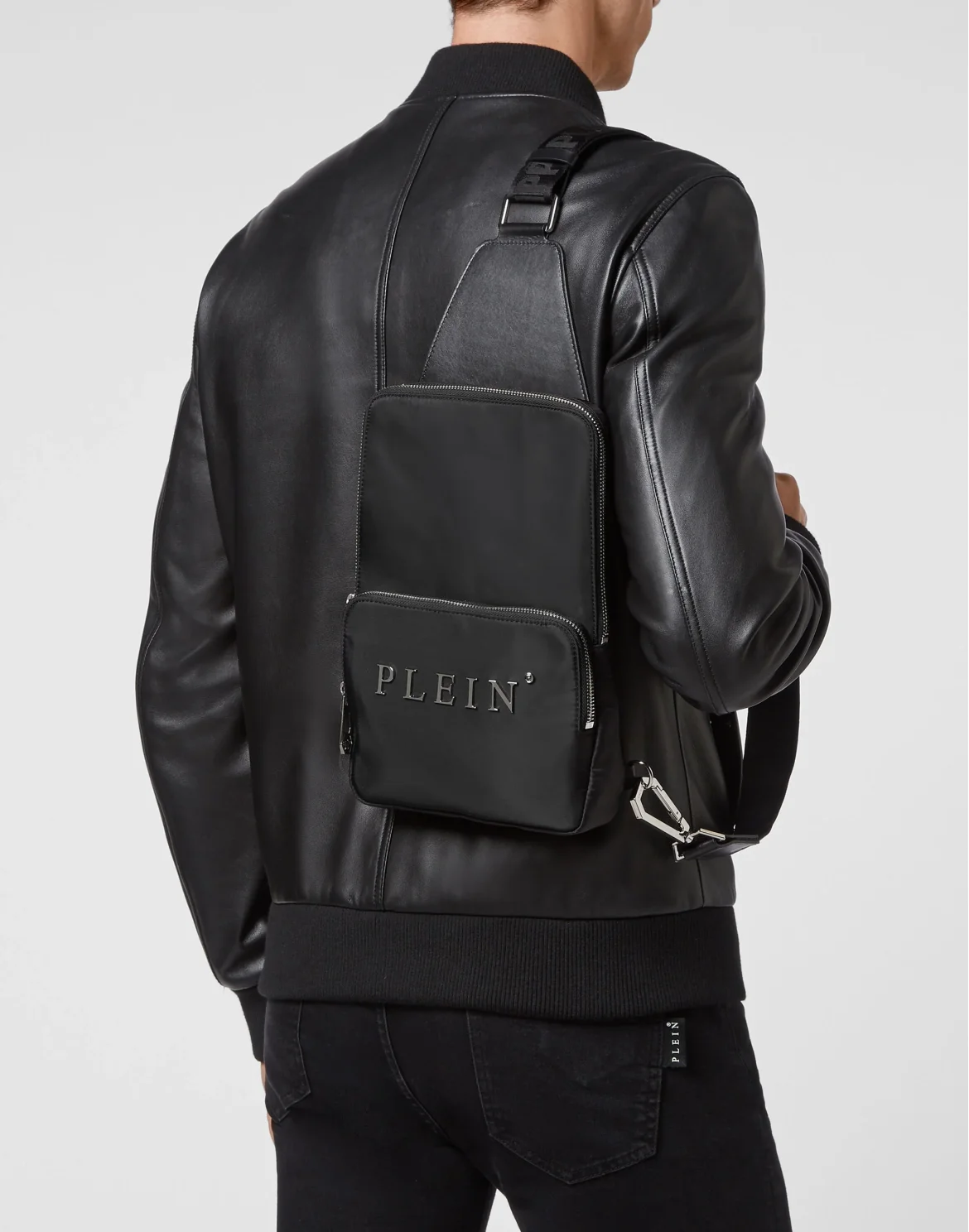 Nylon Cross body Philipp Plein TM, цвет: Черный