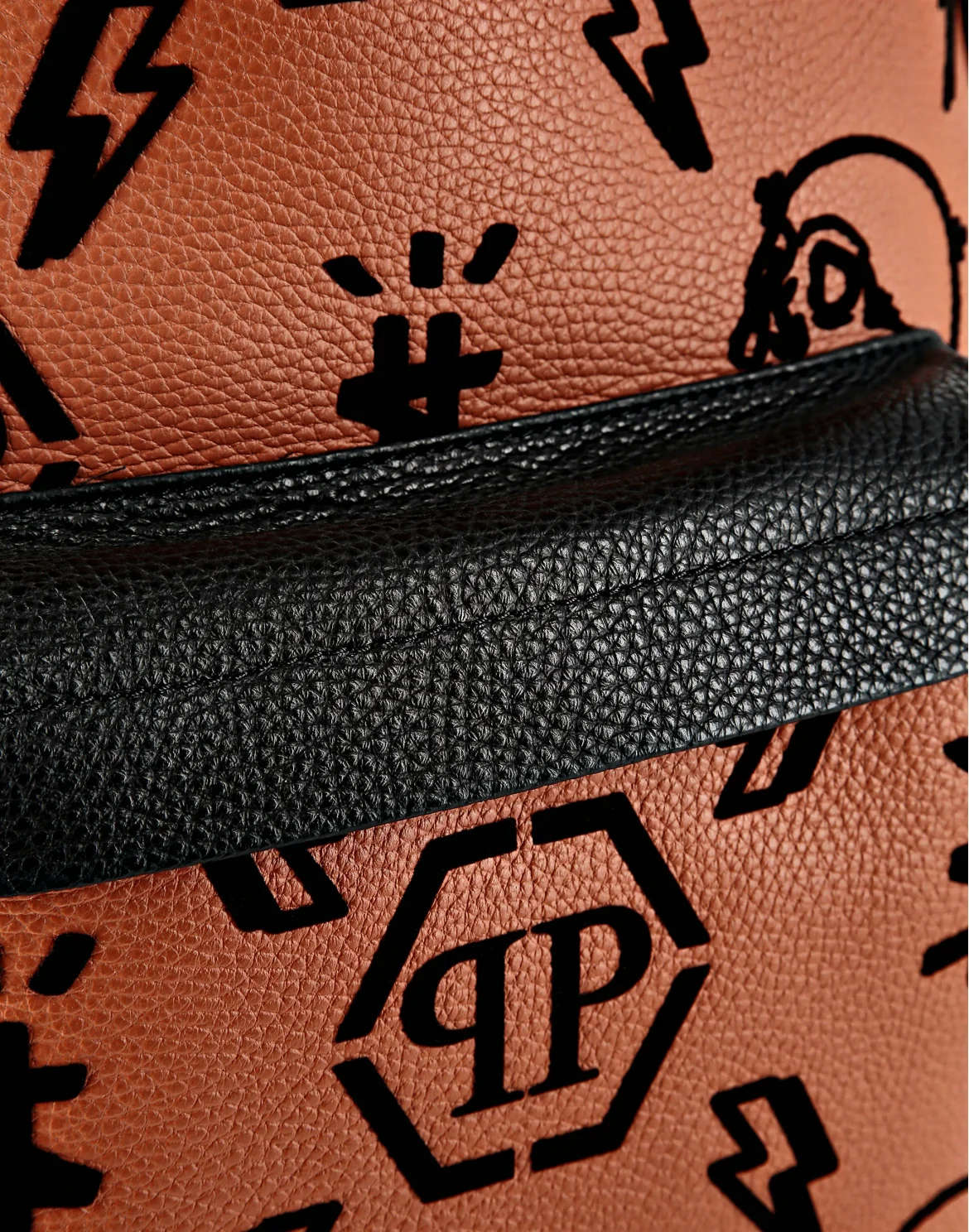 Leather Backpack Monogram, цвет: Коричневый