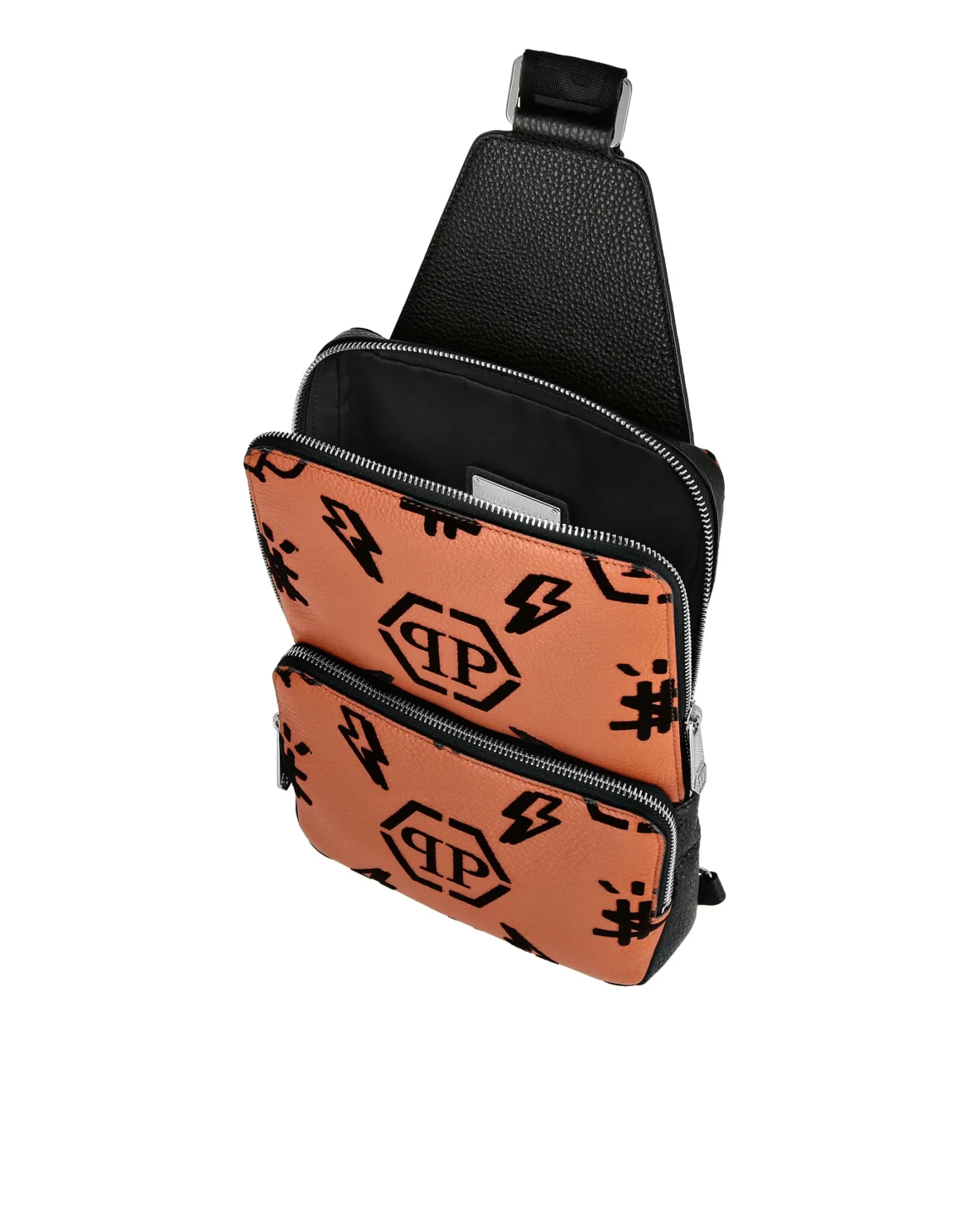 Leather Cross body Monogram, цвет: Коричневый