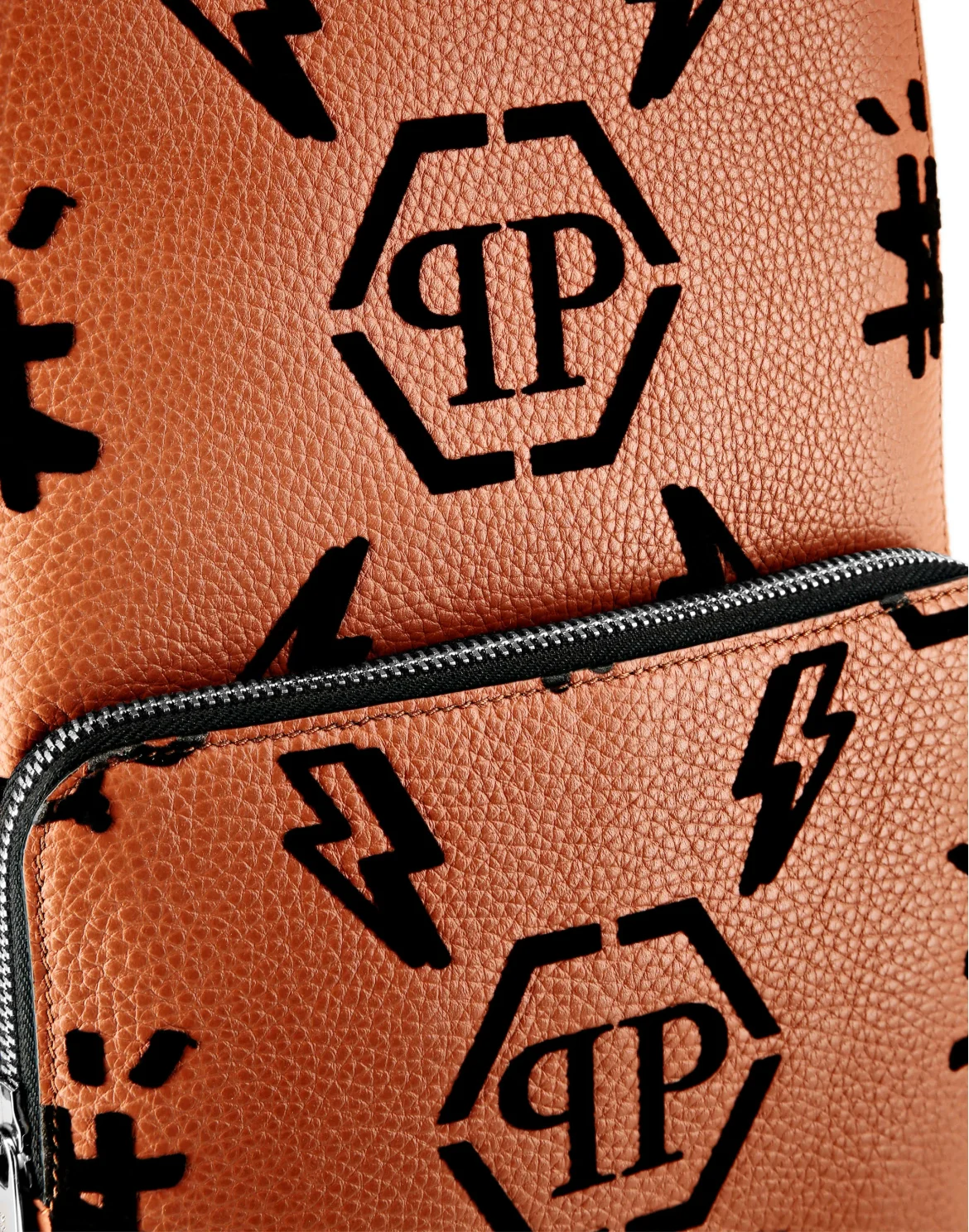Leather Cross body Monogram, цвет: Коричневый